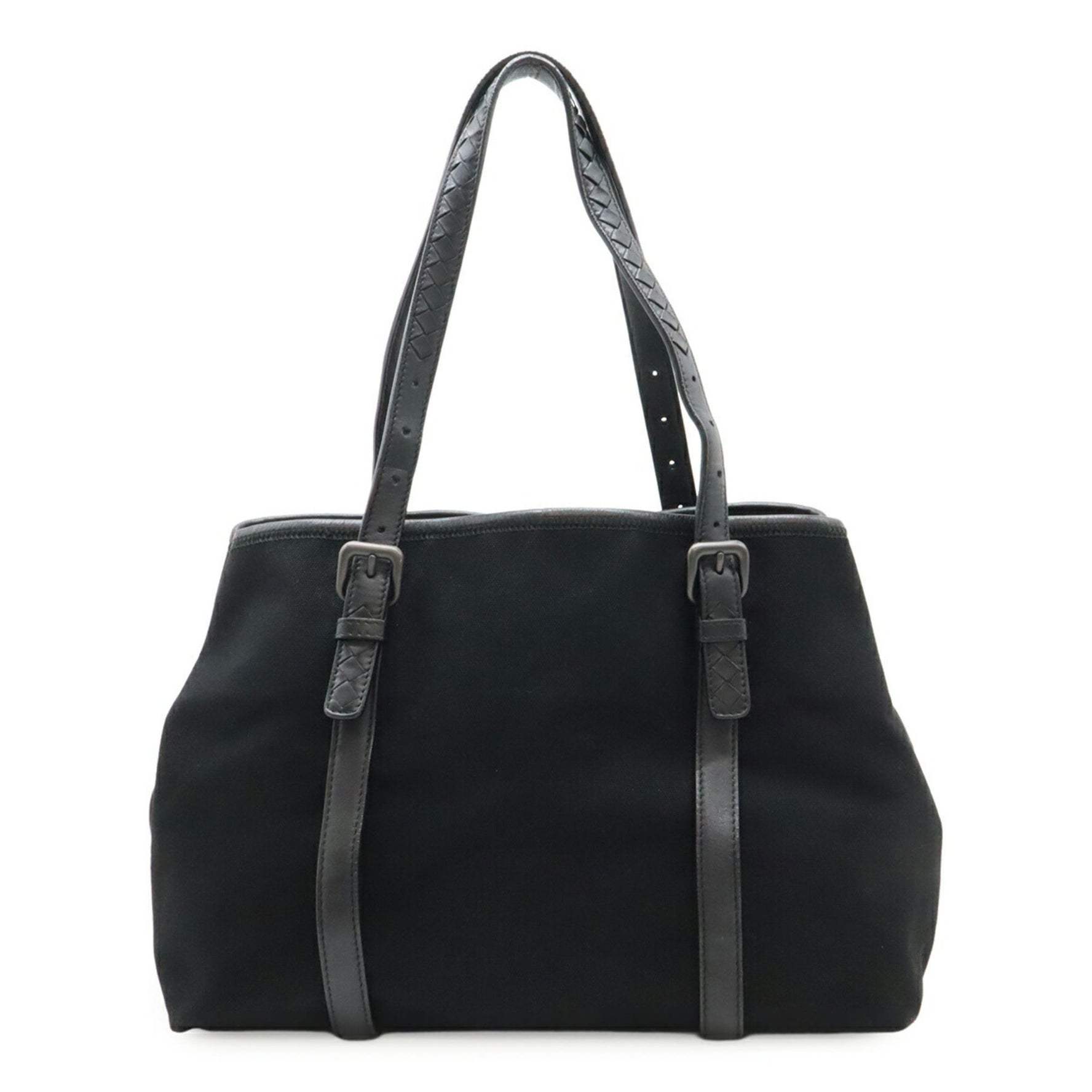 BOTTEGA VENETA Bottega Veneta Vernice Tote Bag Canvas Leather