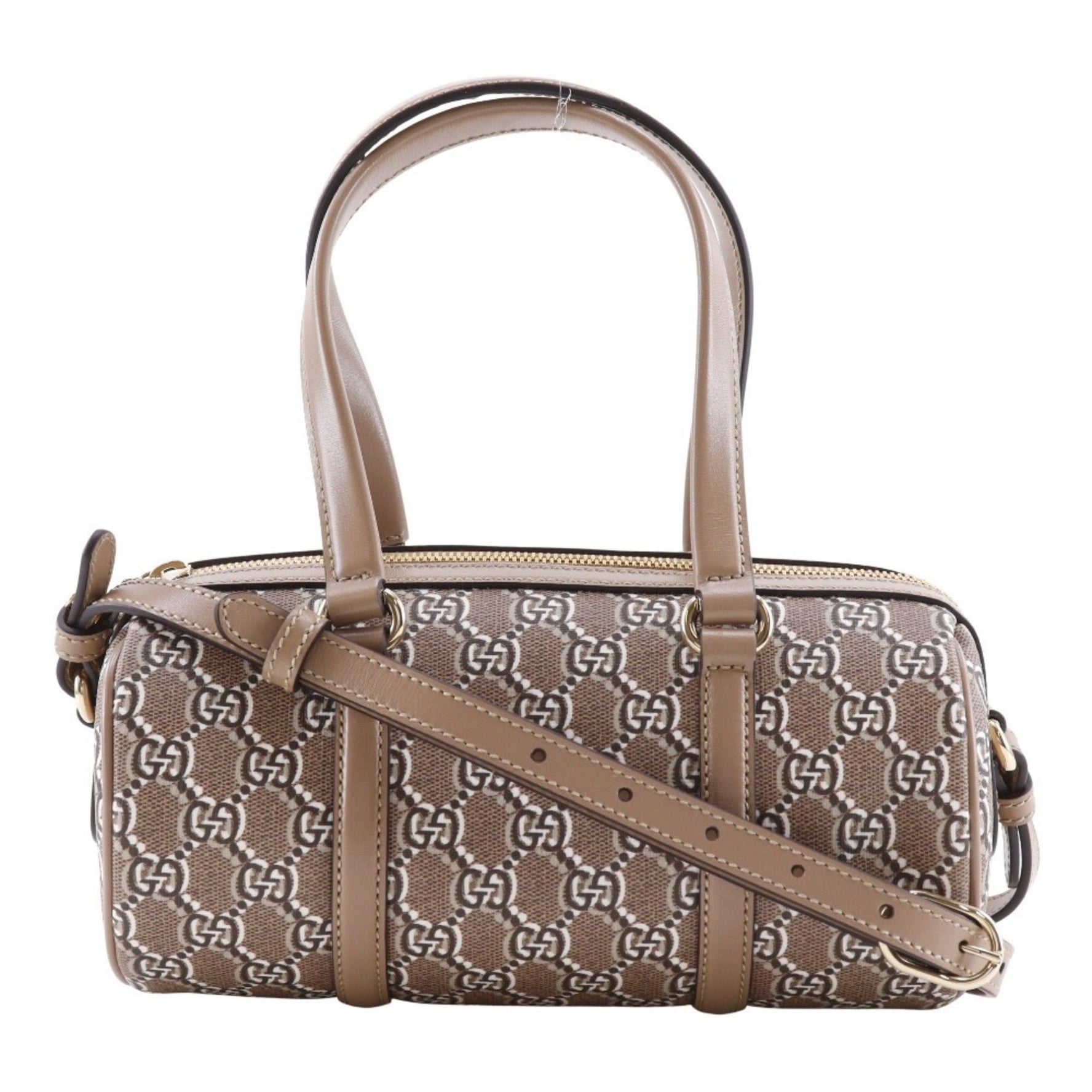 Gucci GG Shadow Handbag, Shoulder Bag, PVC and Leather, Zipper, Unused