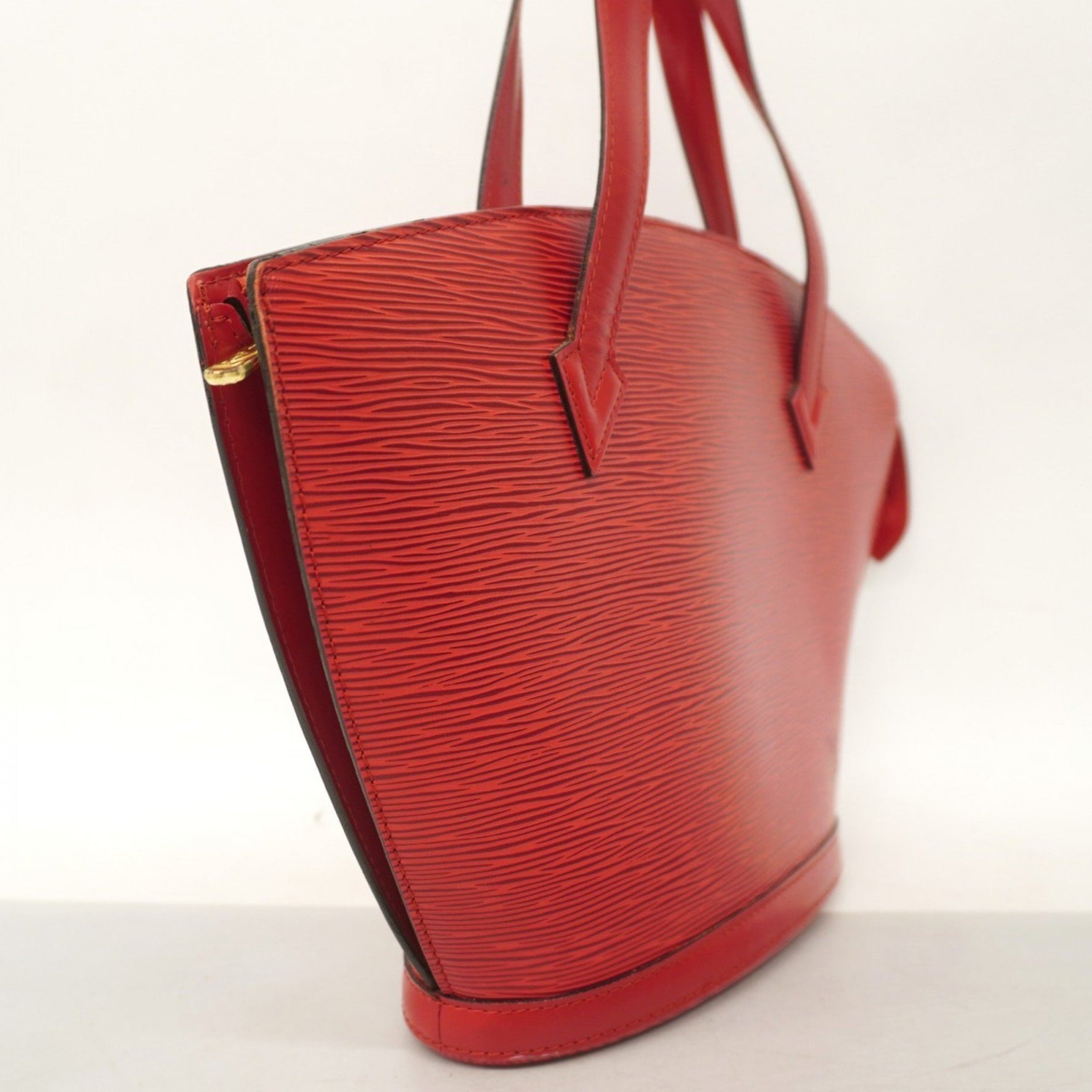 Louis Vuitton Epi Saint-Jacques Handbag M52277 Castilian Red for Women