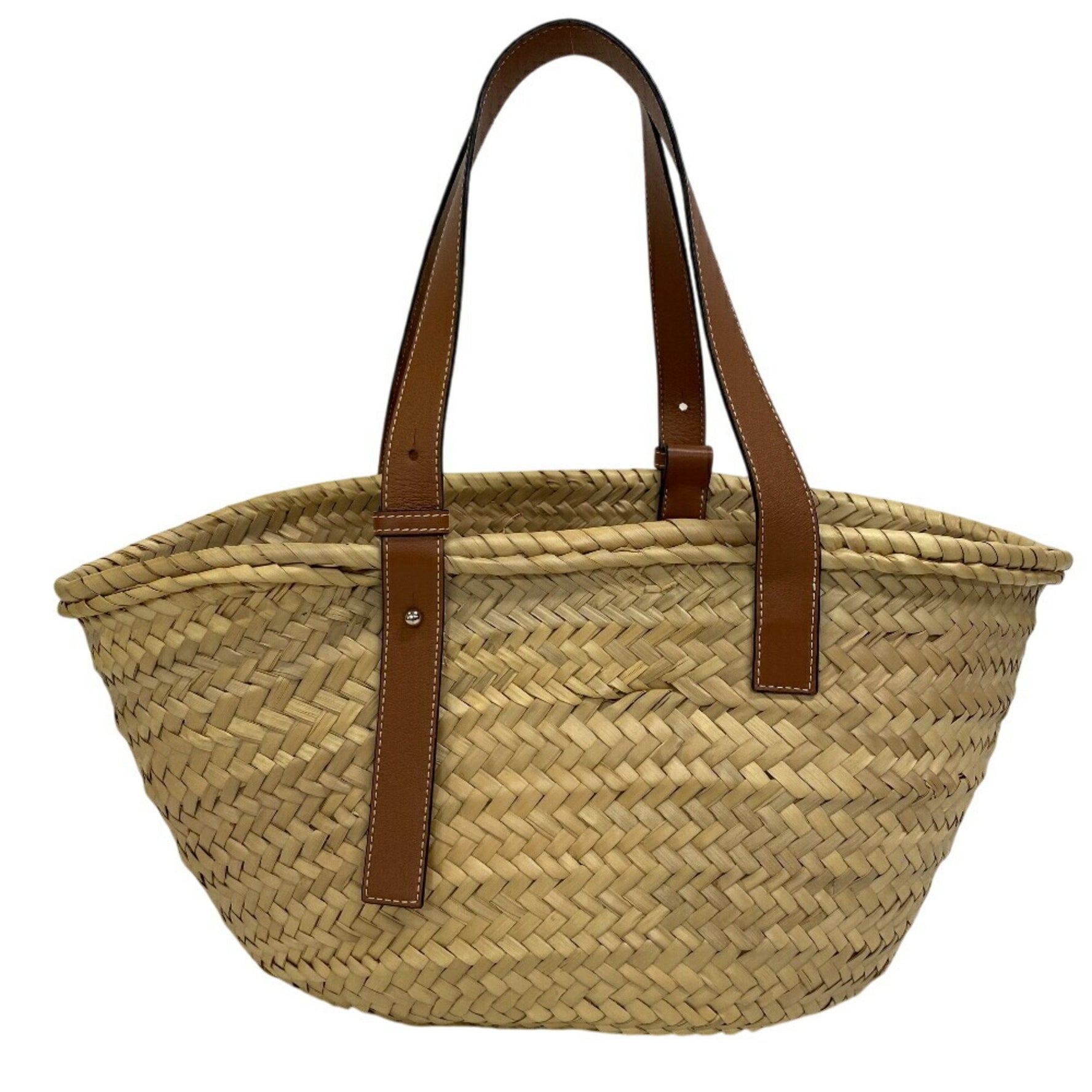 LOEWE Medium Basket Bag, Tote Handbag, Shoulder Beige