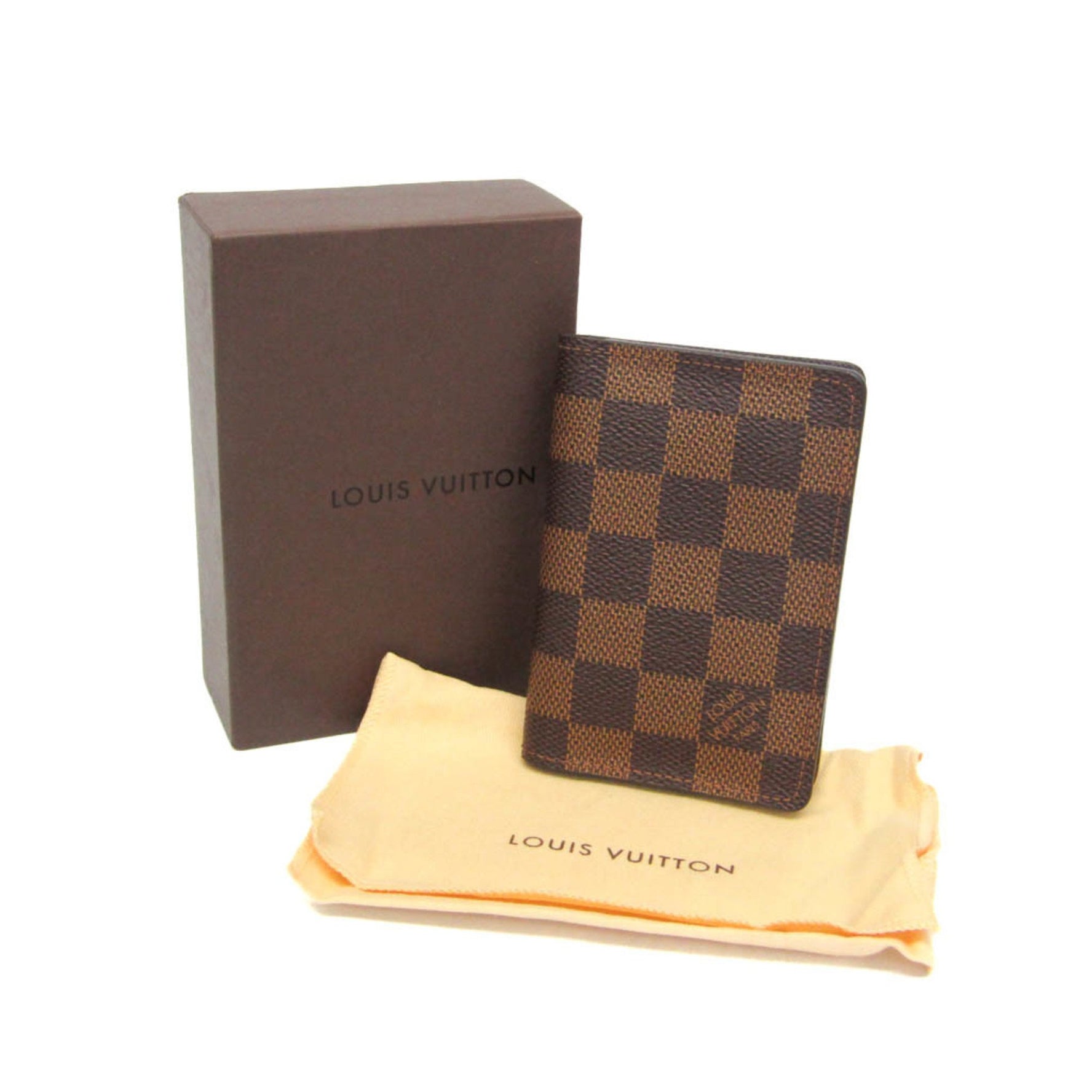 Louis Vuitton Damier Pocket Organizer Damier Canvas Card Case