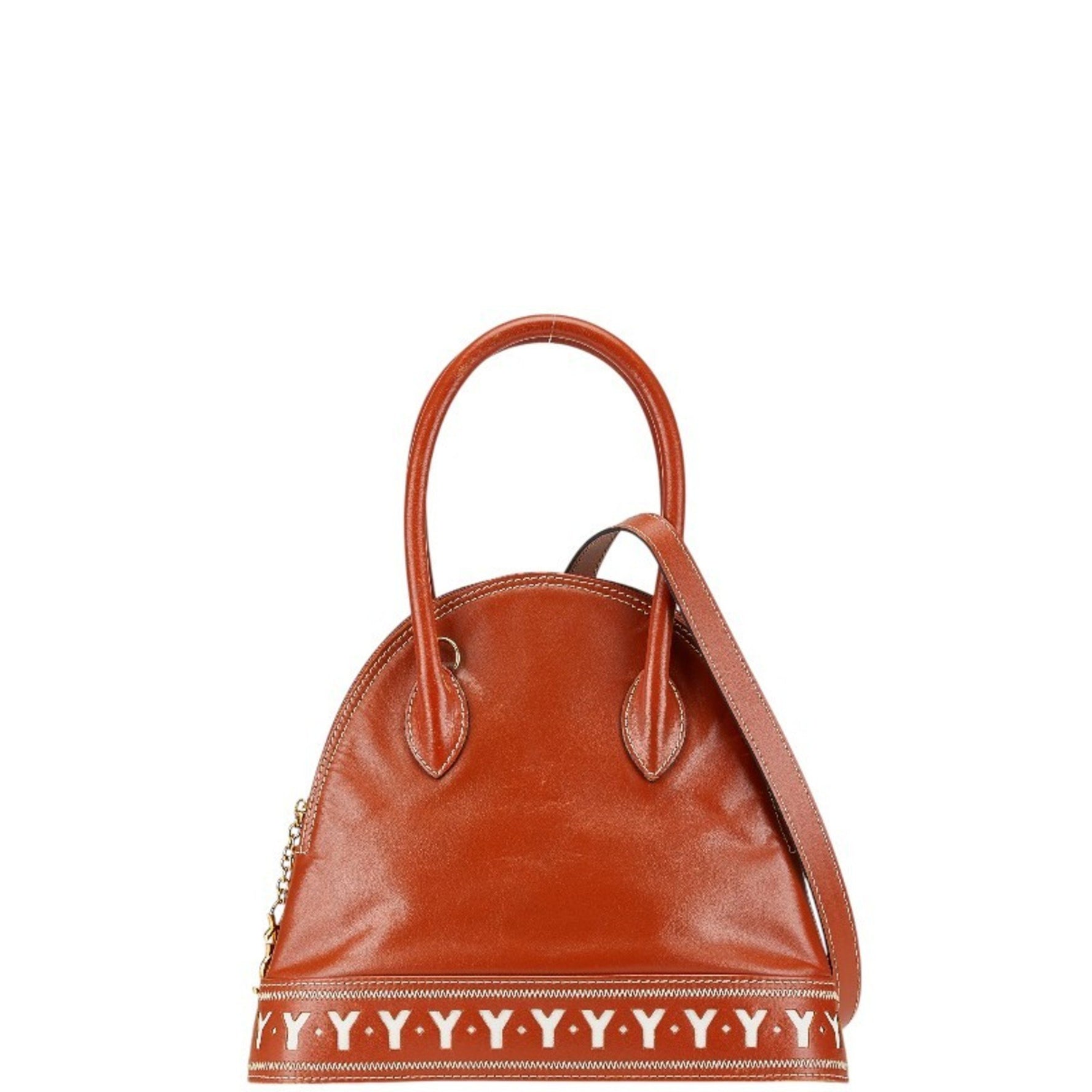 Saint Laurent Y-Cut Logo Handbag/Shoulder Bag, Leather, SAINT LAURENT
