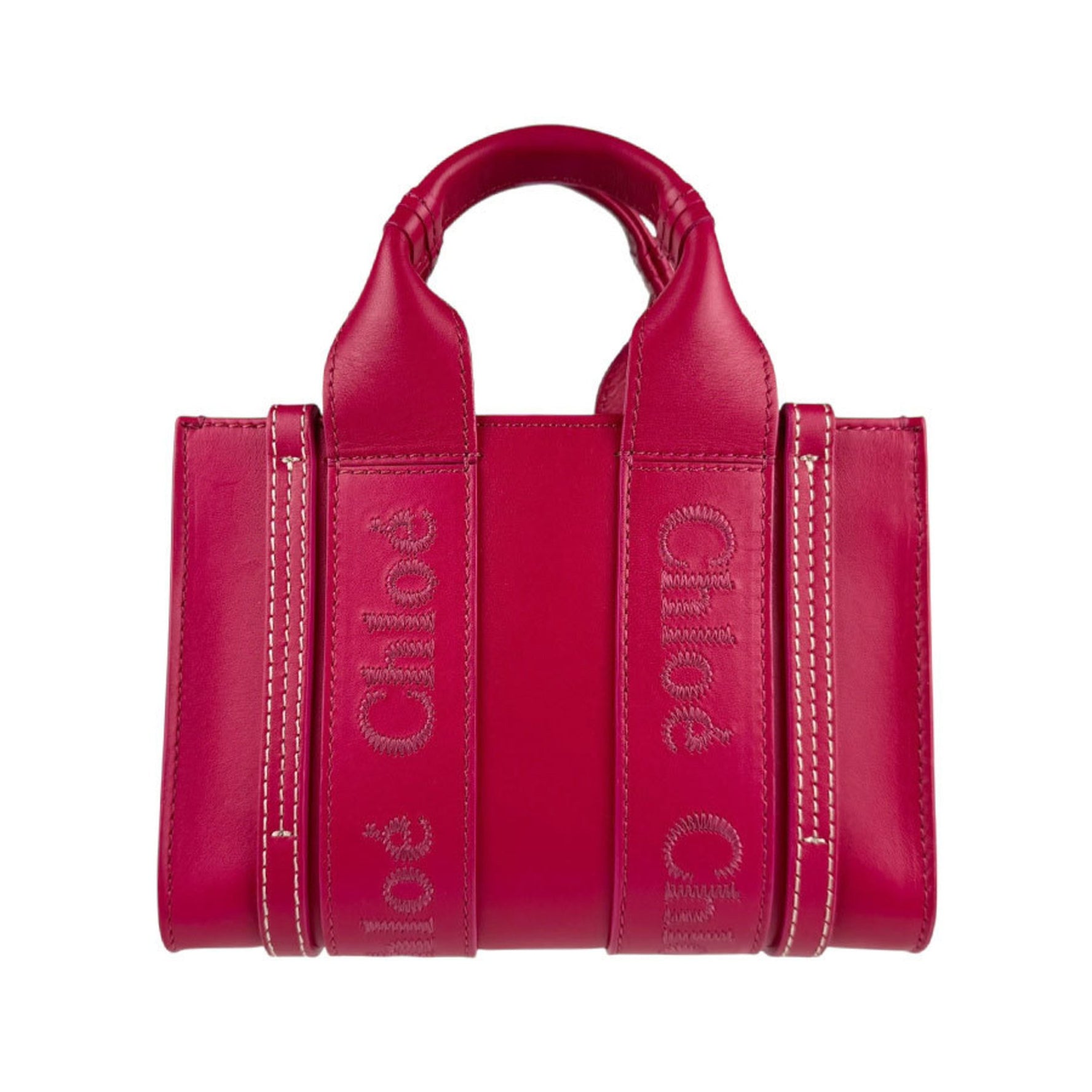 Chloé Chloe Shoulder Bag Handbag Woody Mini Leather