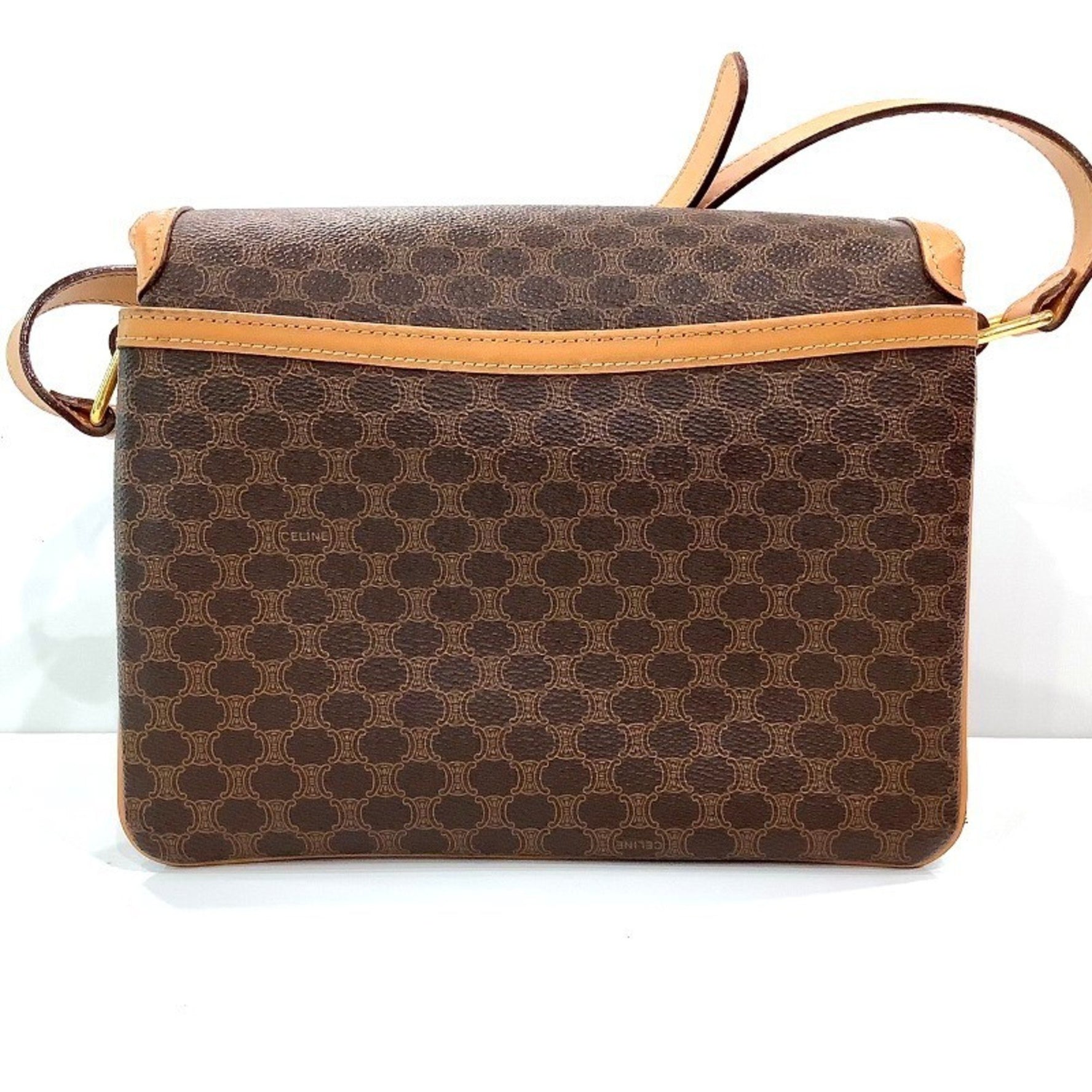 CELINE Macadam Shoulder Bag