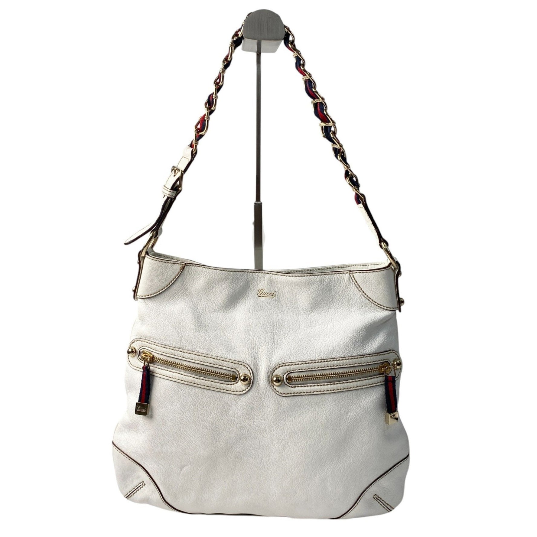 Gucci Sherry Line Leather Handbag Shoulder Bag