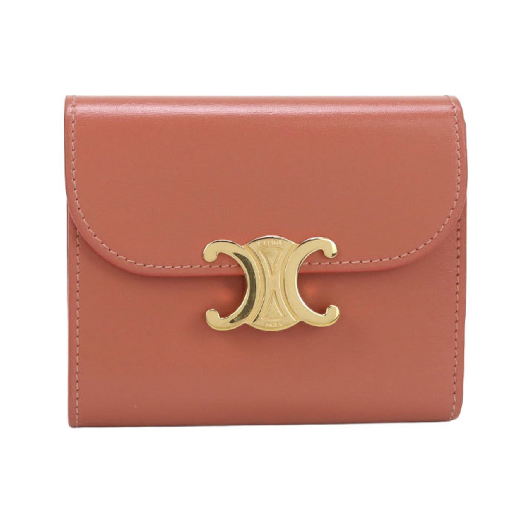 CELINE Triomphe Small Flap Wallet in