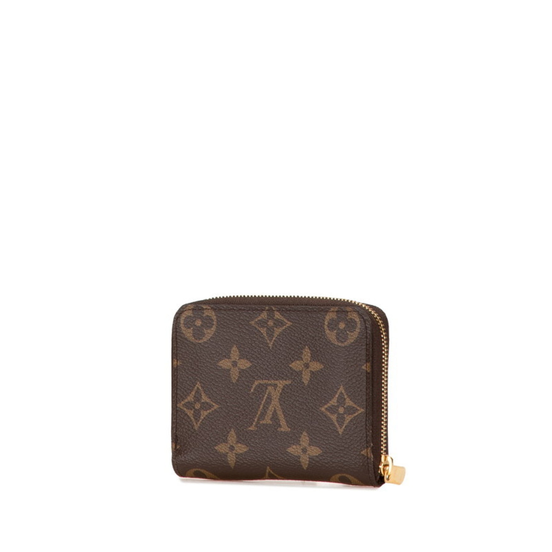 Louis Vuitton Monogram Zippy Coin Purse Leather