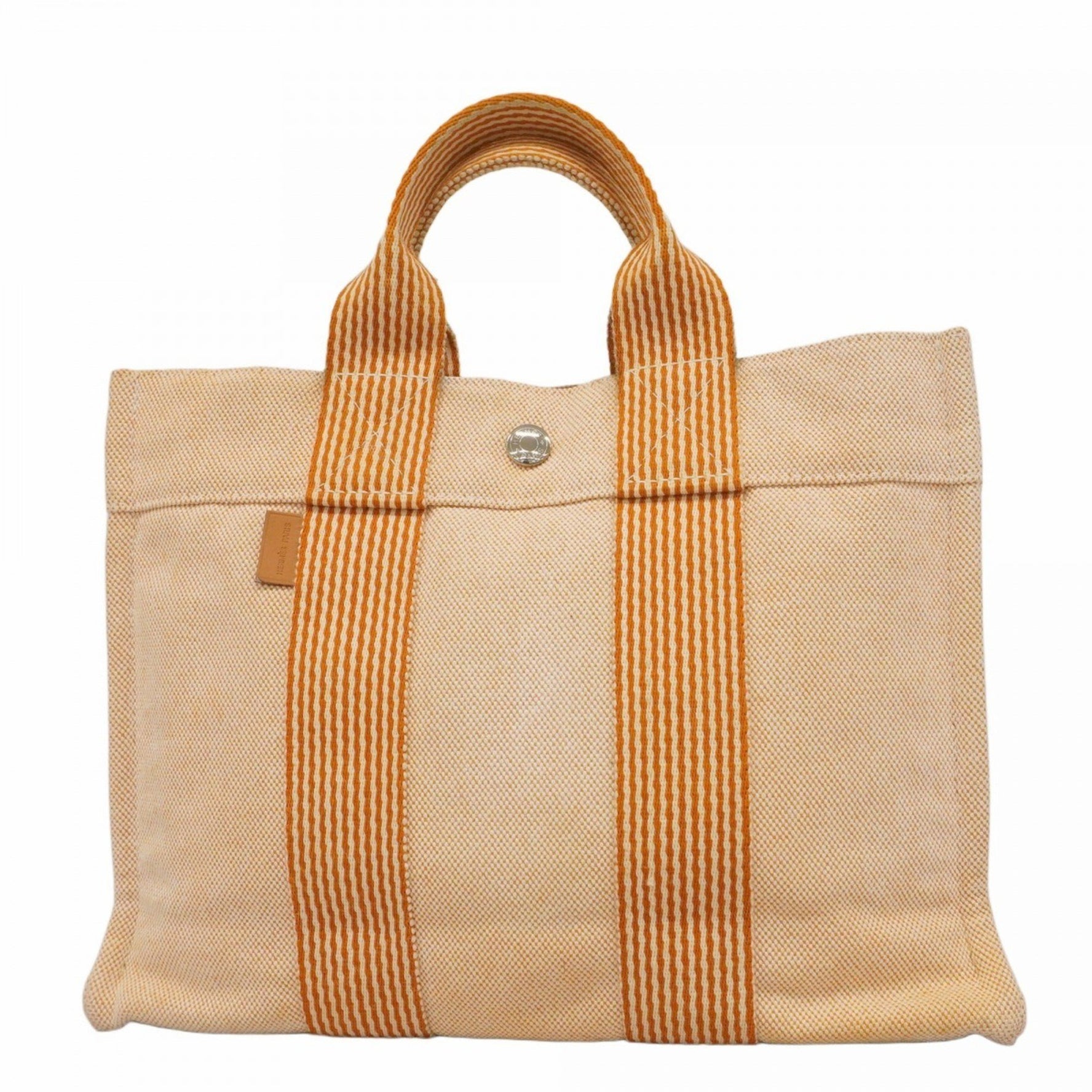 Hermes New Fool Toe Canvas Handbag