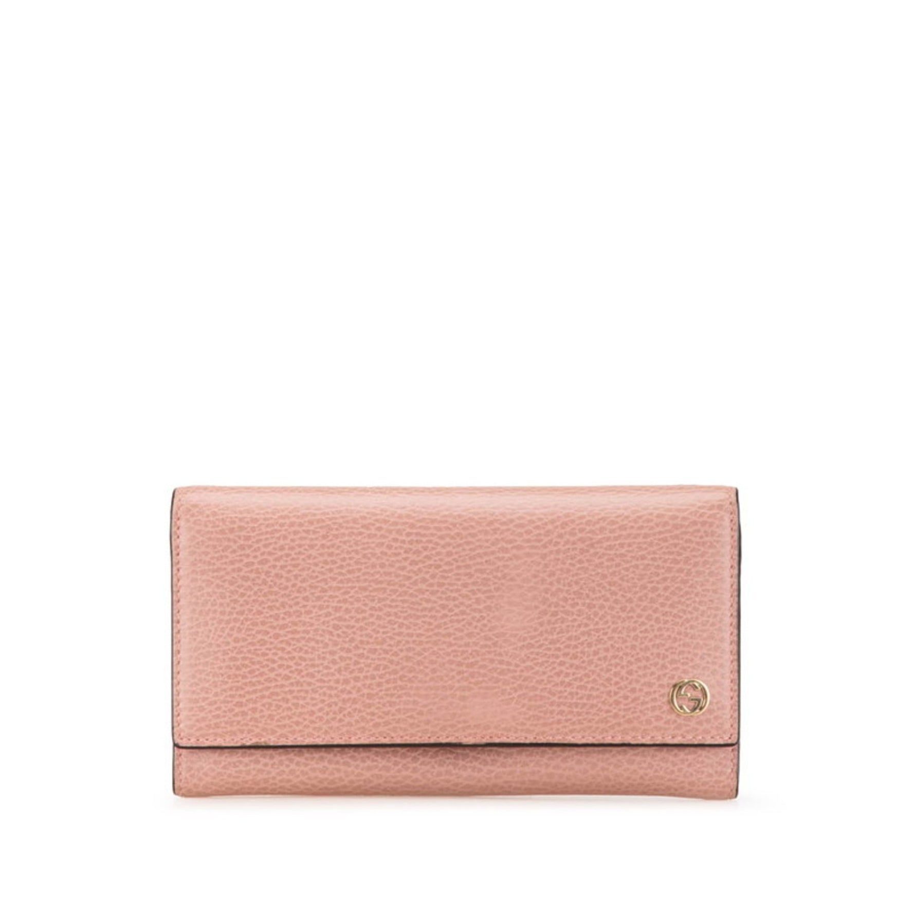 Gucci Interlocking G Long Wallet Leather