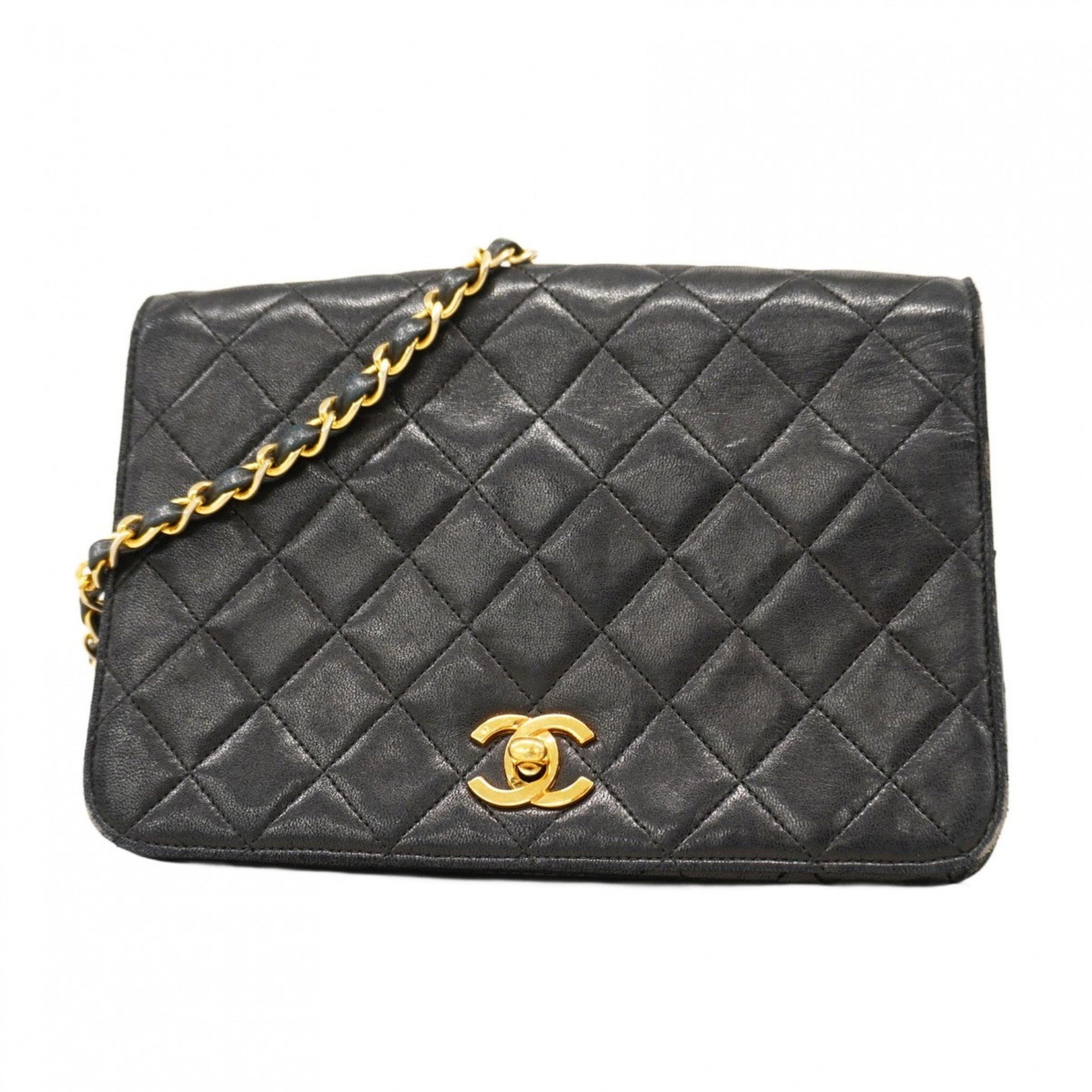 Chanel Matelasse Shoulder Bag with Chain Bag, Lambskin