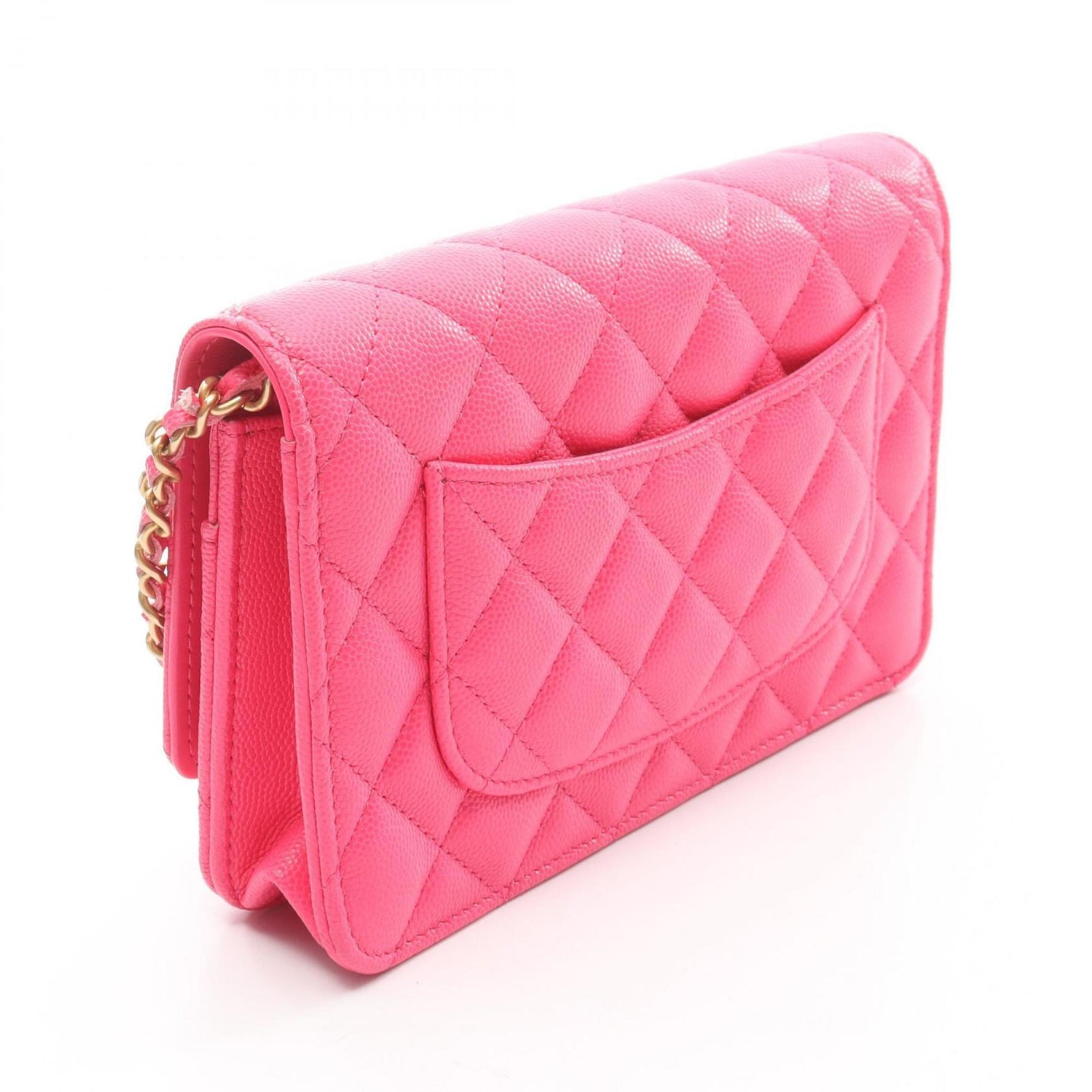 CHANEL Matelasse Shoulder Bag in Grained Calfskin Caviar