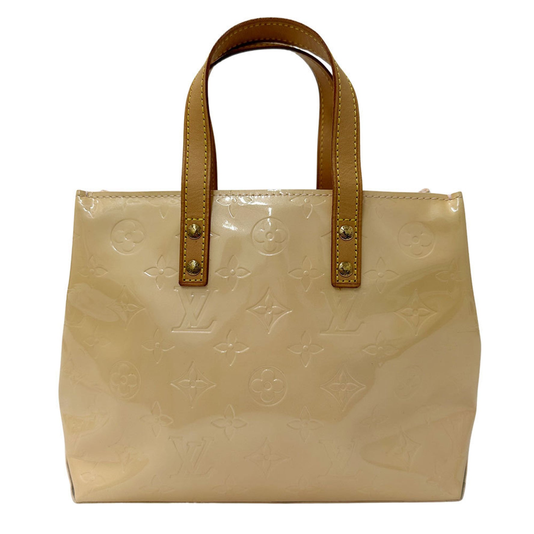 Louis Vuitton Monogram Vernis Handbag, Reed PM Mini Bag