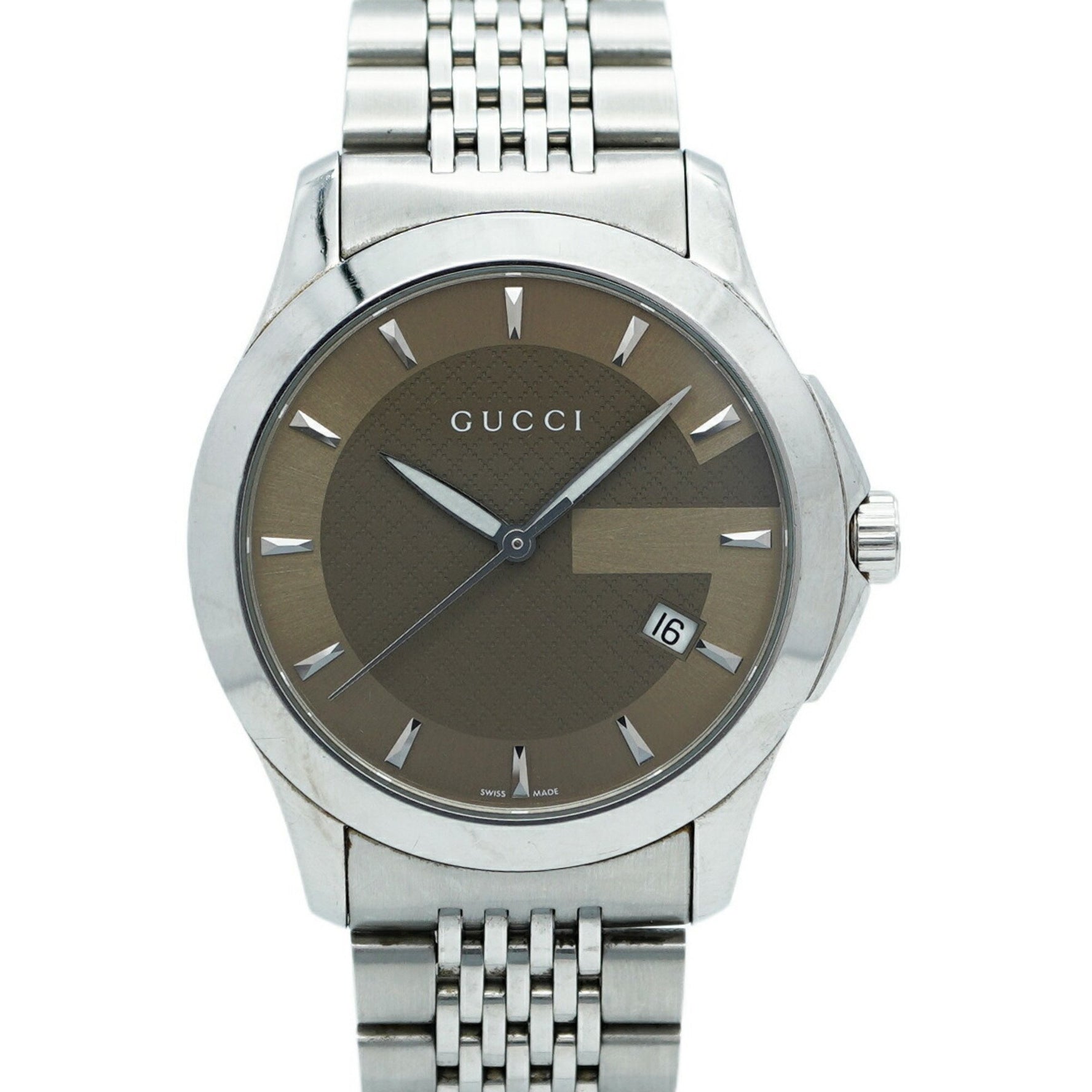 Gucci G-Timeless 126.4 Bordeaux Dial Watch