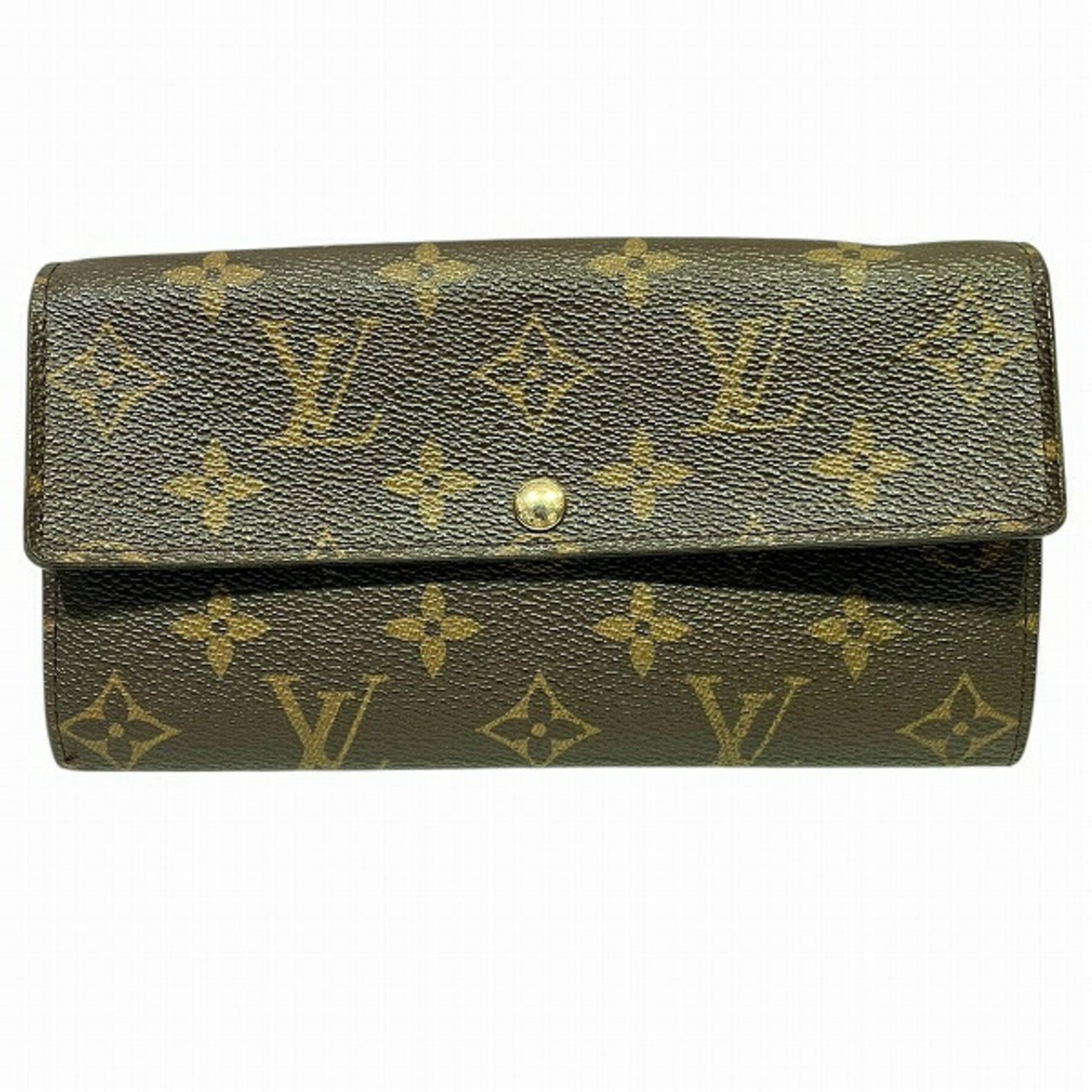 Louis Vuitton Monogram Portefeuille Sarah Long Wallet