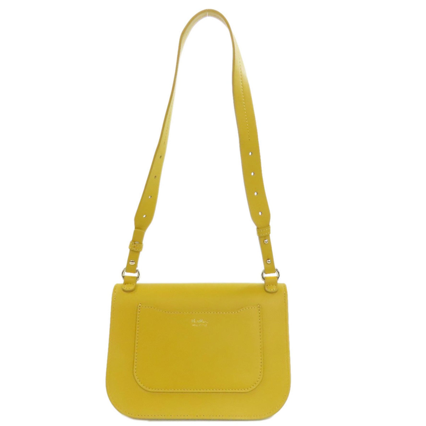Max Mara logo shoulder bag leather MAX MARA