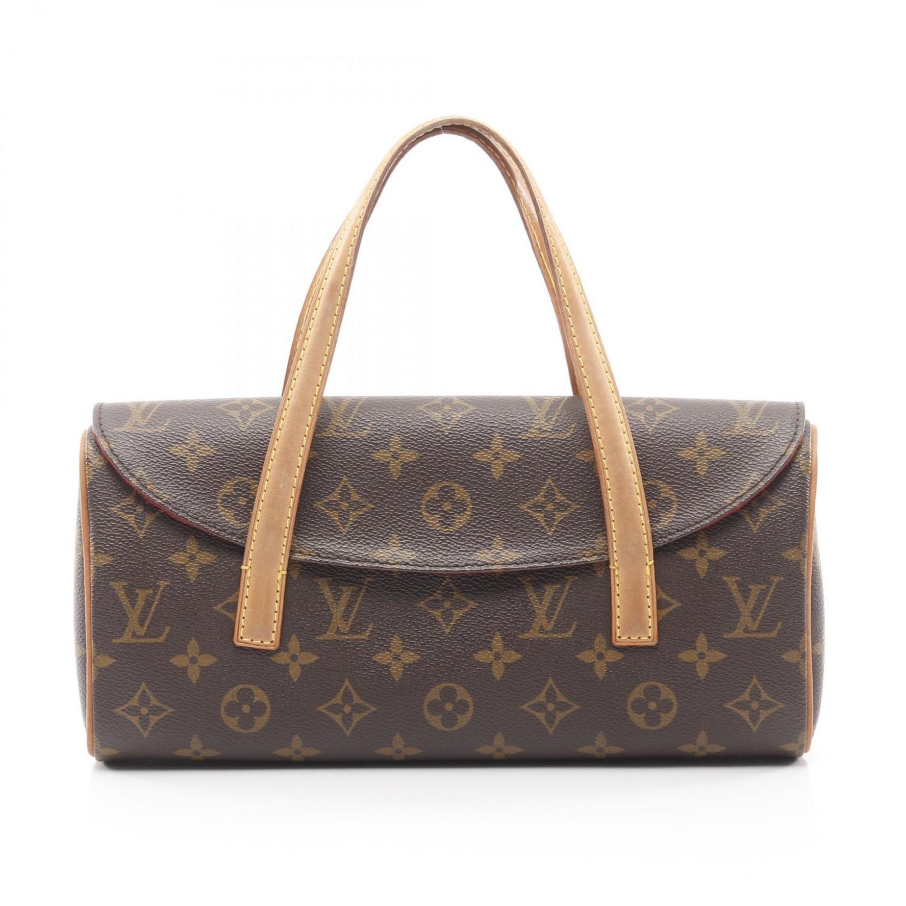 Louis Vuitton Sonatine Monogram Handbag, Coated Canvas and Leather