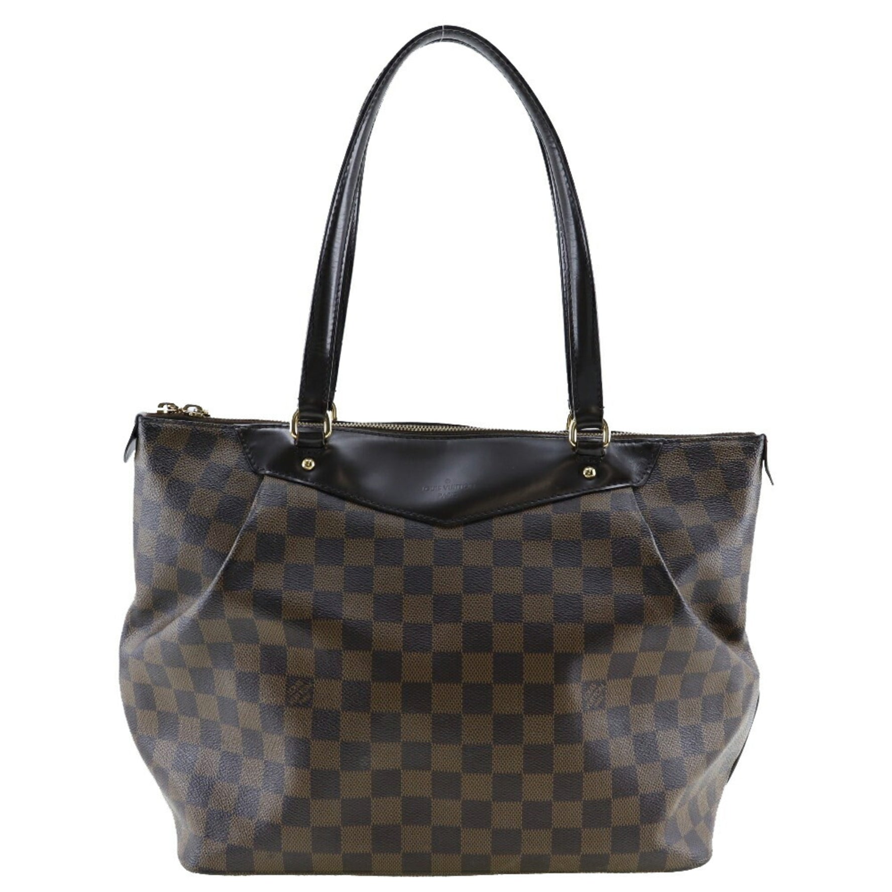 Louis Vuitton Westminster GM Shoulder Bag Damier Canvas Made in France 2013 Zipper