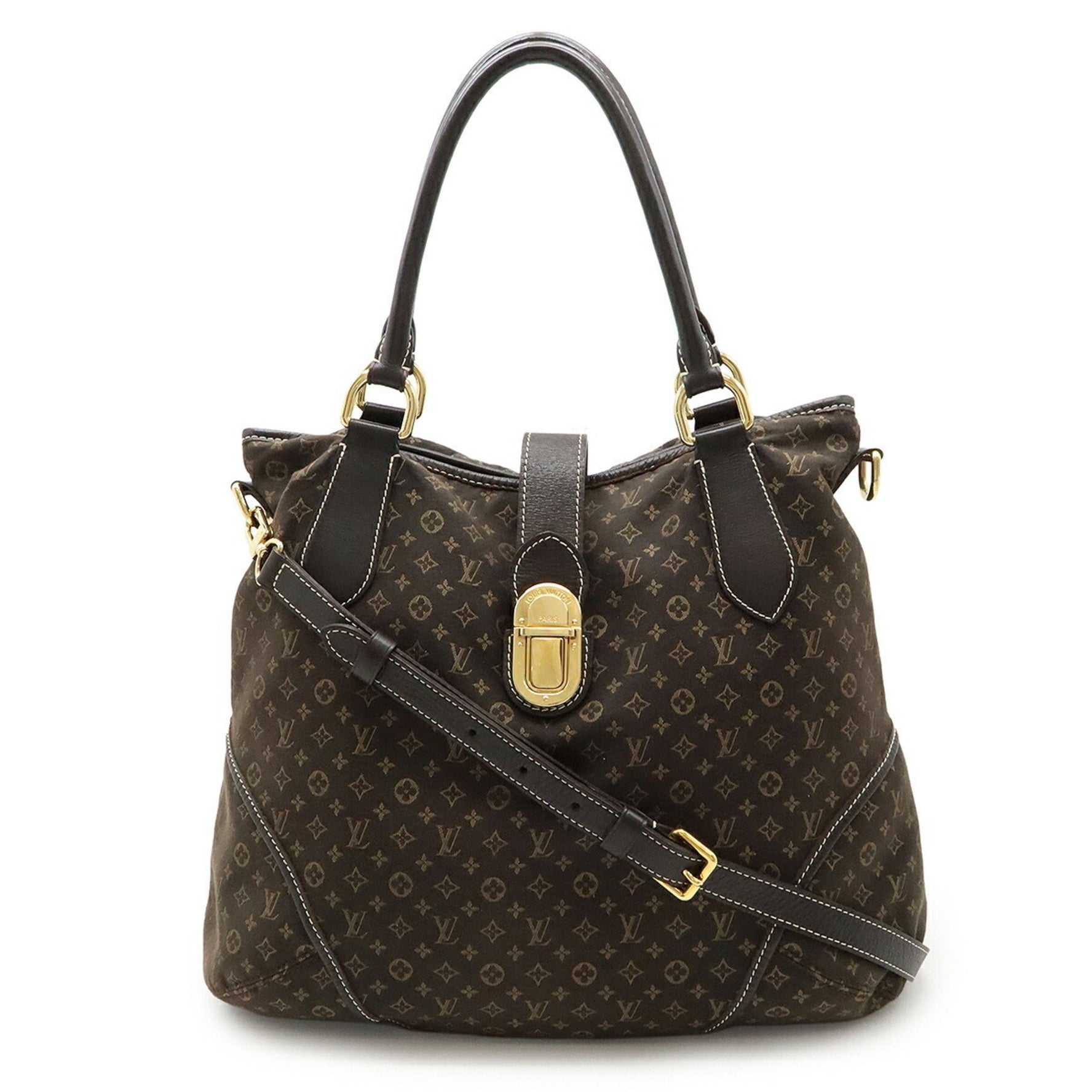 Louis Vuitton Monogram Idylle Elegy Tote Bag/Shoulder Bag, Canvas Fuzan Brown