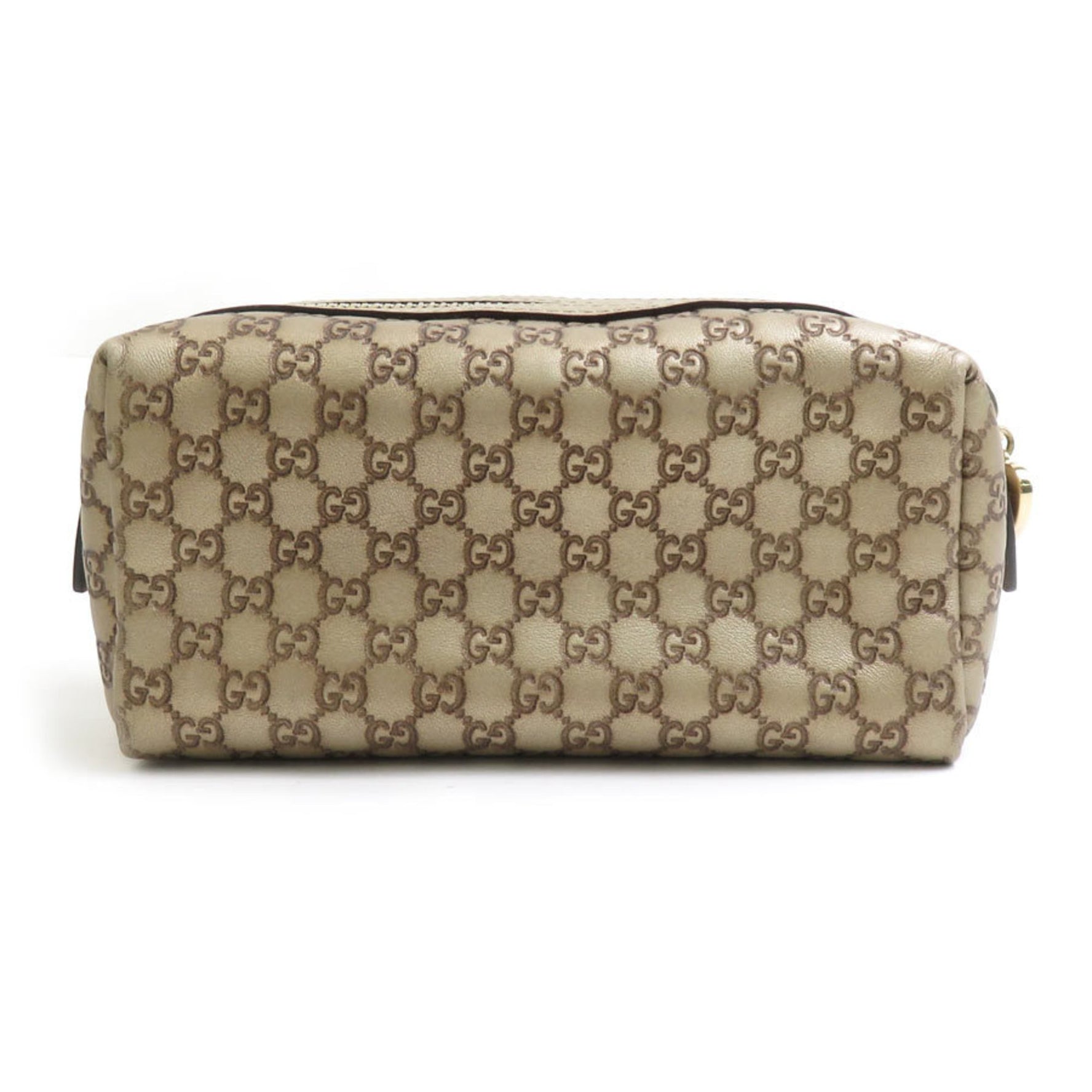 GUCCI pouch micro Guccissima leather ladies
