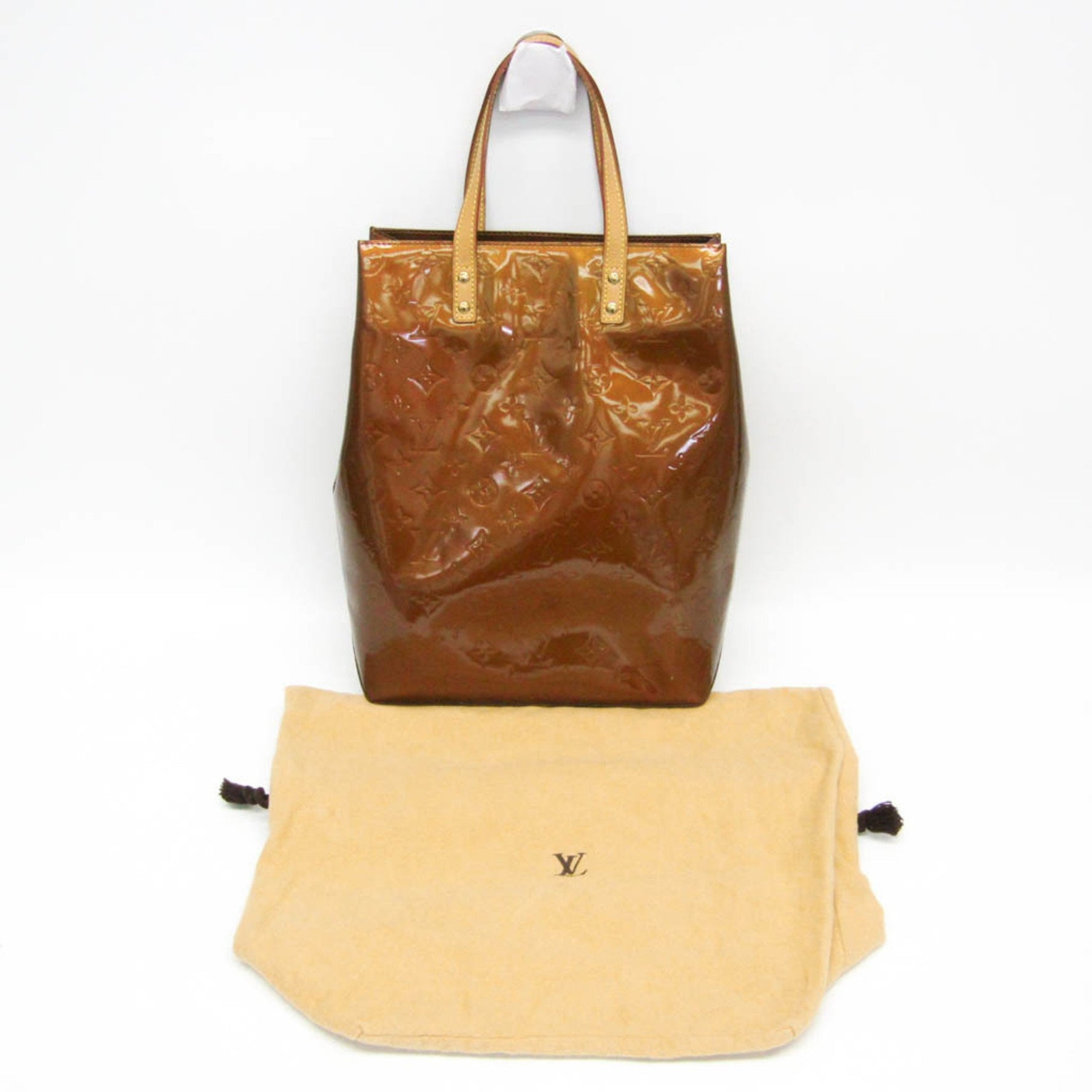 Louis Vuitton Monogram Vernis Reade MM Handbag