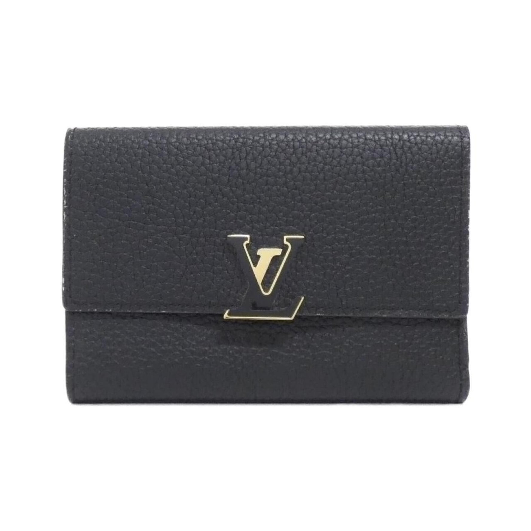 Louis Vuitton Taurillon Portefeuille Capucines Compact Wallet