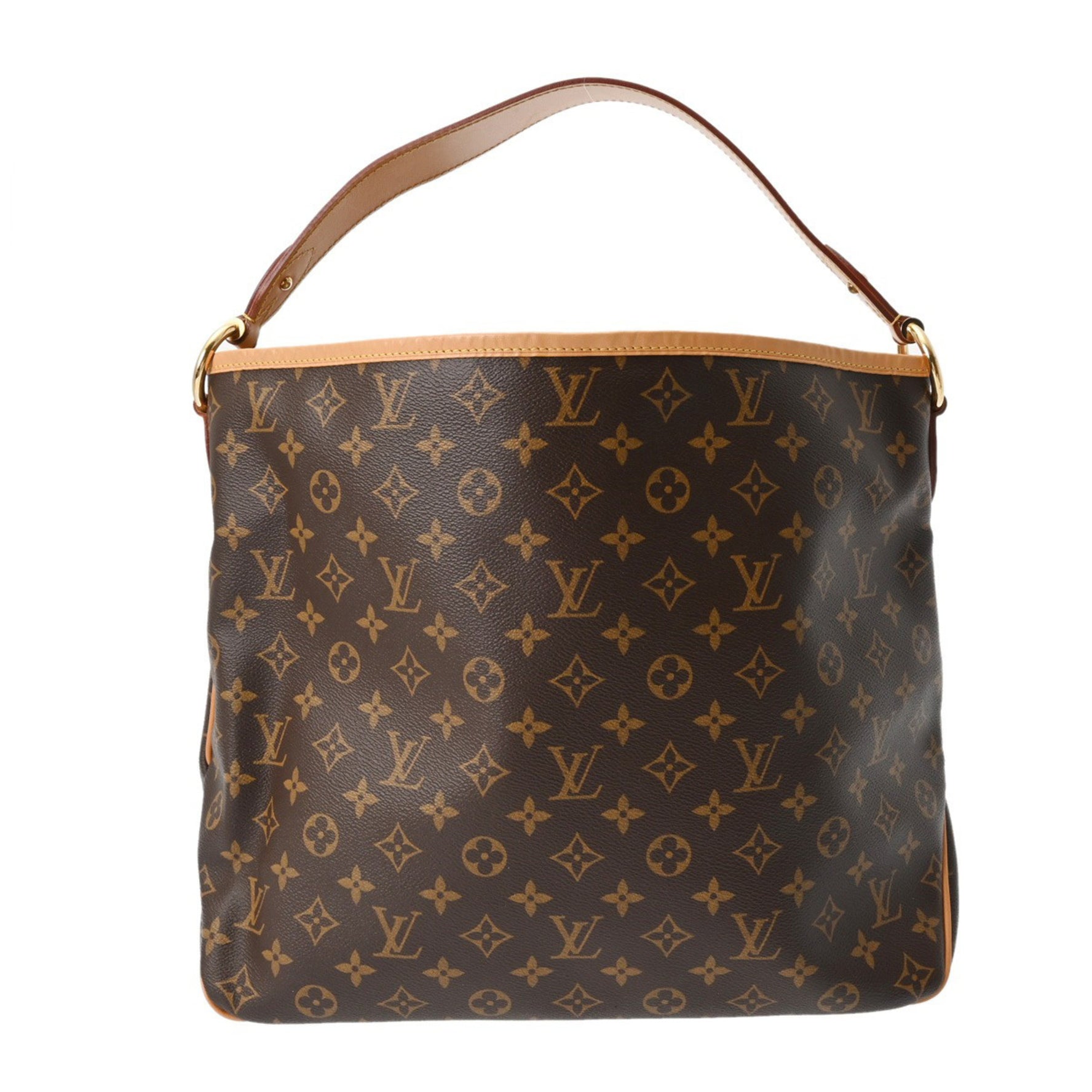 Louis Vuitton Monogram Delightful MM New Brown Canvas Semi-Shoulder Bag