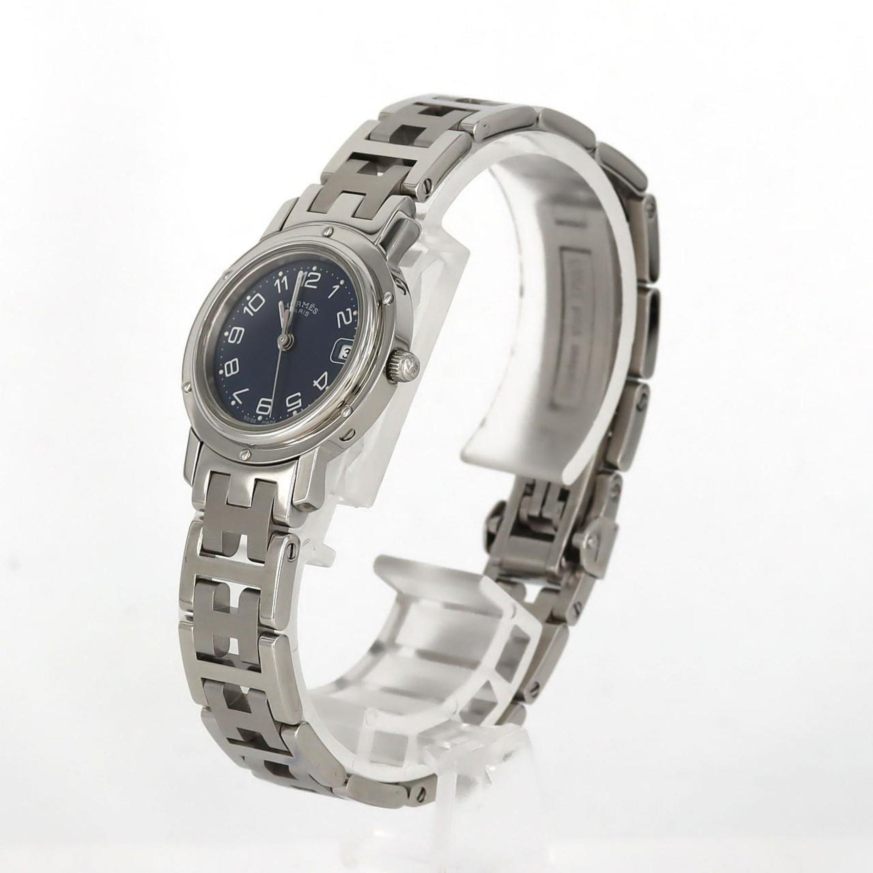 Hermes Clipper SS Quartz Watch