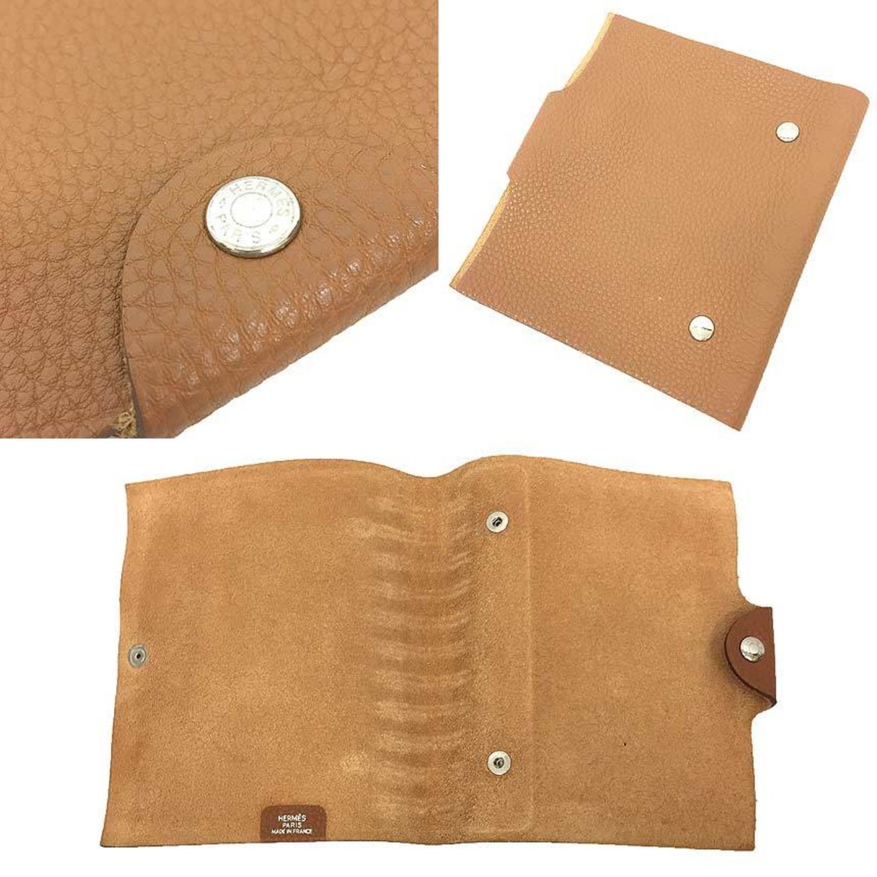 HERMES Ulysse PM Togo Camel Planner Cover Agenda Notebook