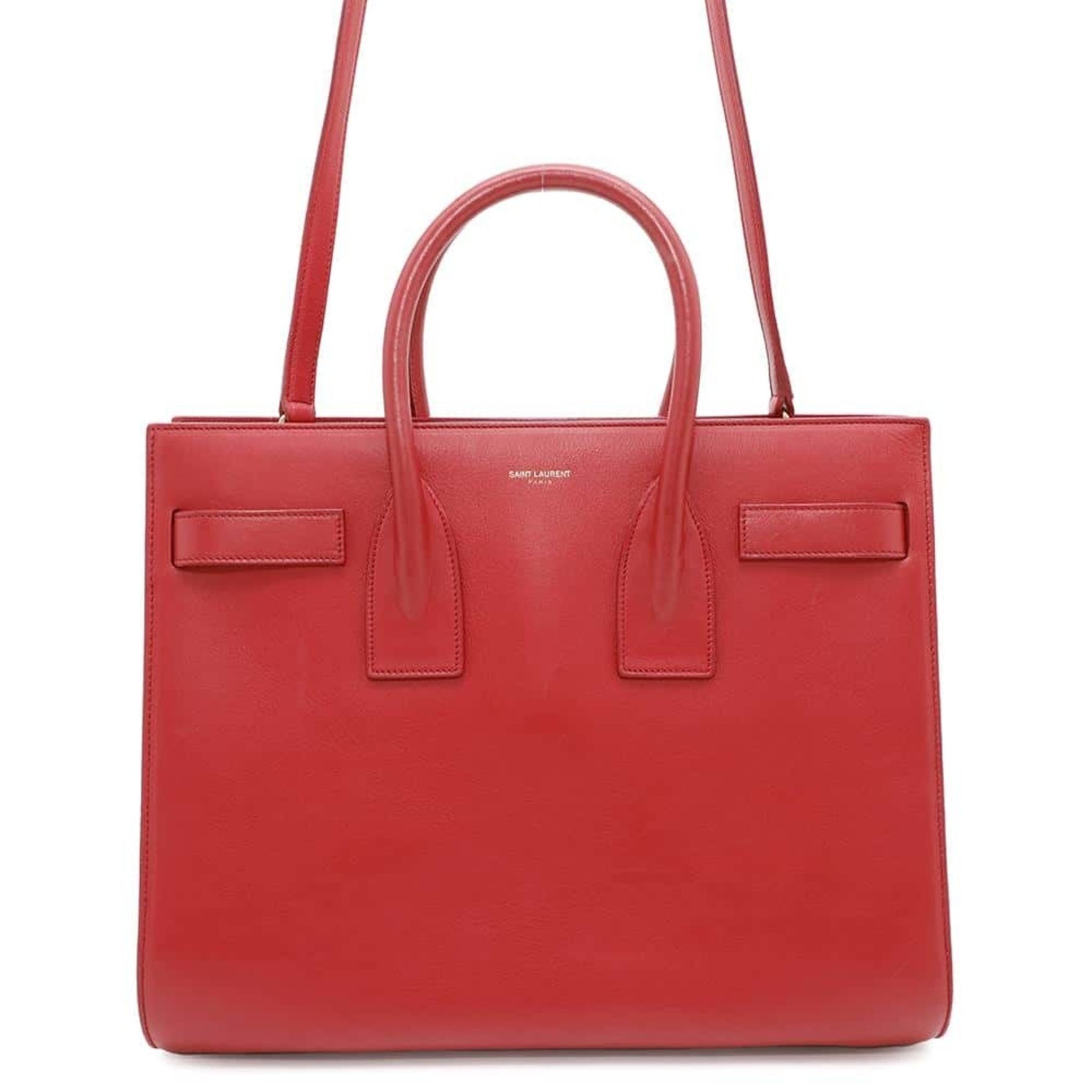 Saint Laurent handbag Sac Jour leather SAINT LAURENT PARIS bag 2way shoulder
