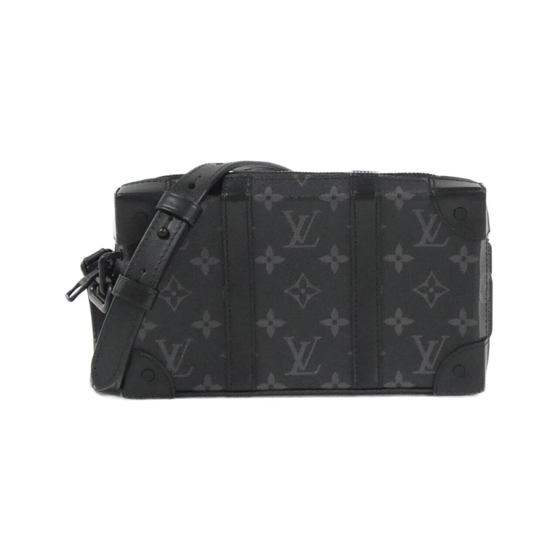Louis Vuitton Monogram Eclipse Soft Trunk Wallet Shoulder Bag