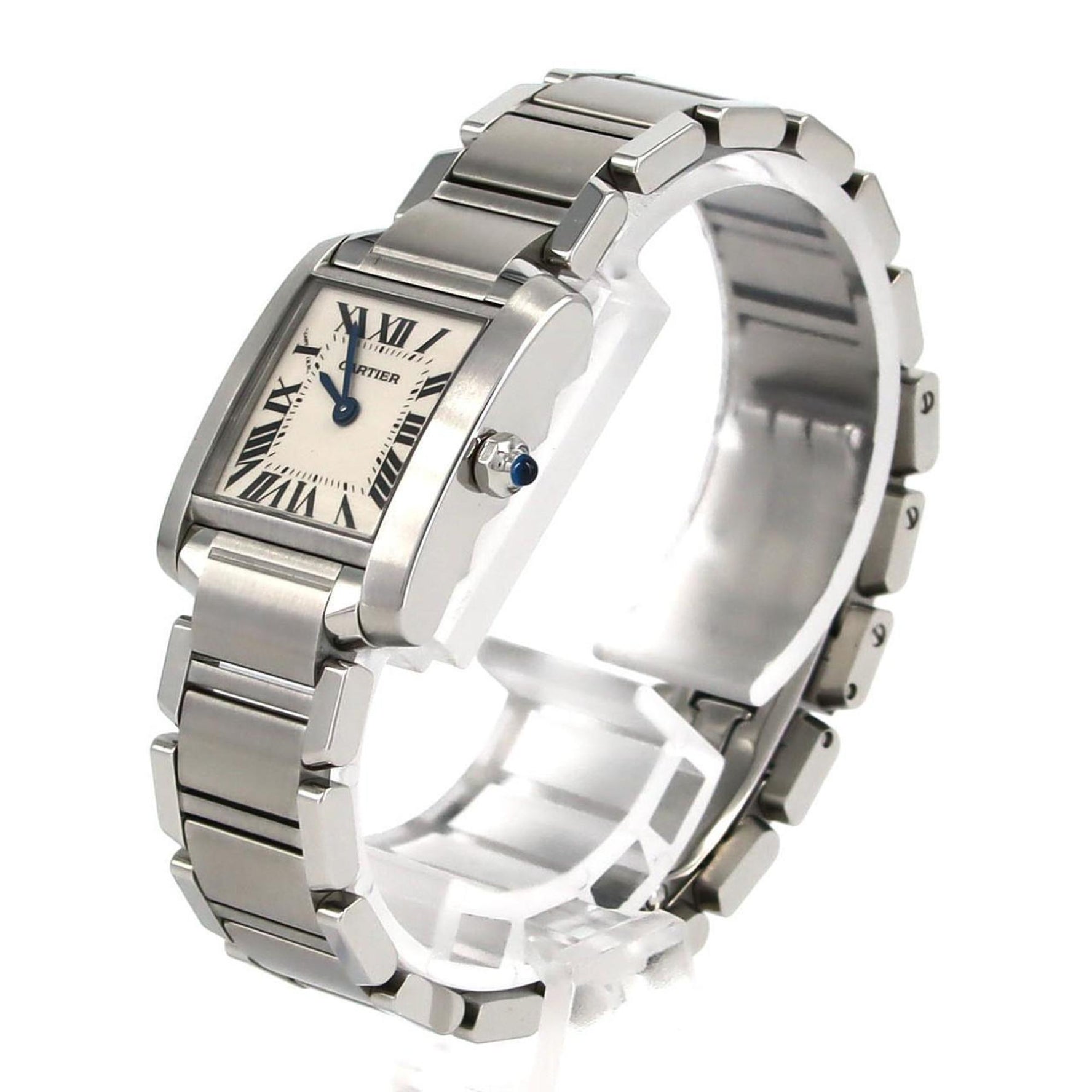 Cartier Tank Française SM Stainless Steel Quartz Watch