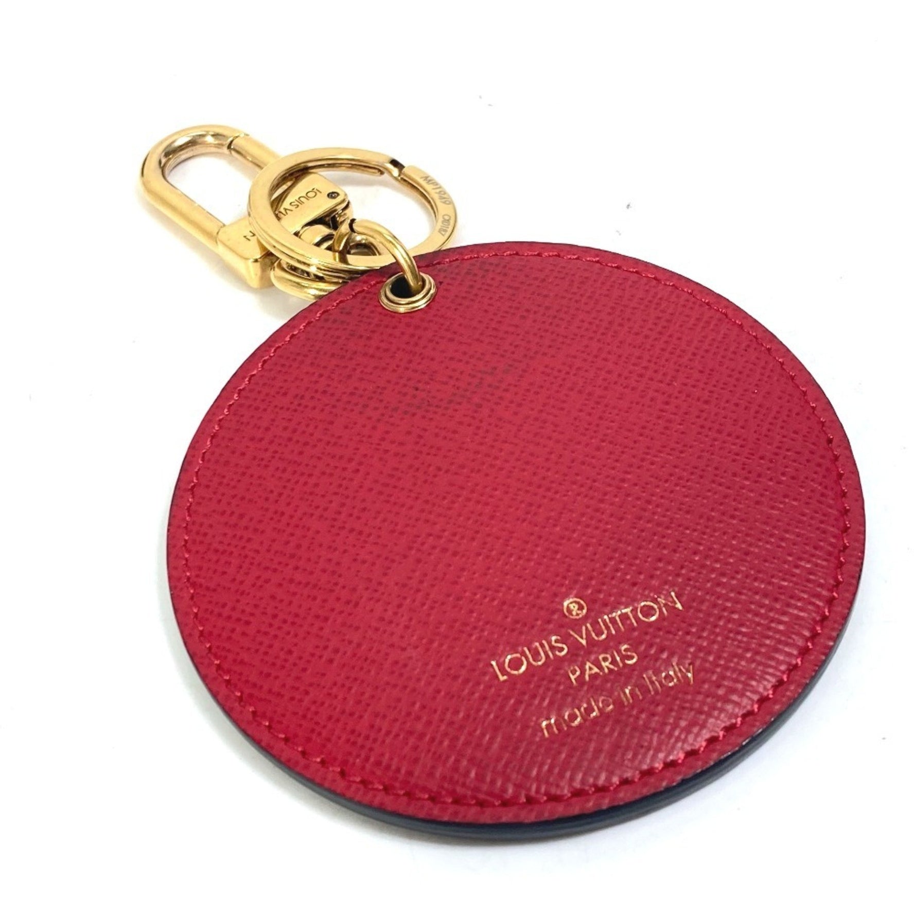 LOUIS VUITTON MP1949 Monogram Kansai Yamamoto Kabuki Daruma Porte-Clés Illustre Bag Charm Keychain Canvas Women's Brown
