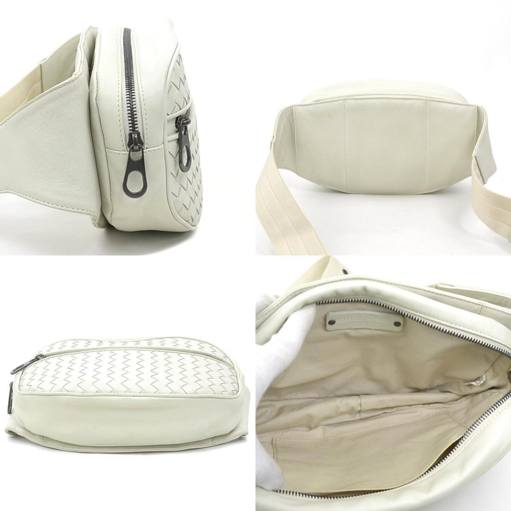Bottega Veneta Waist Bag Intrecciato Leather
