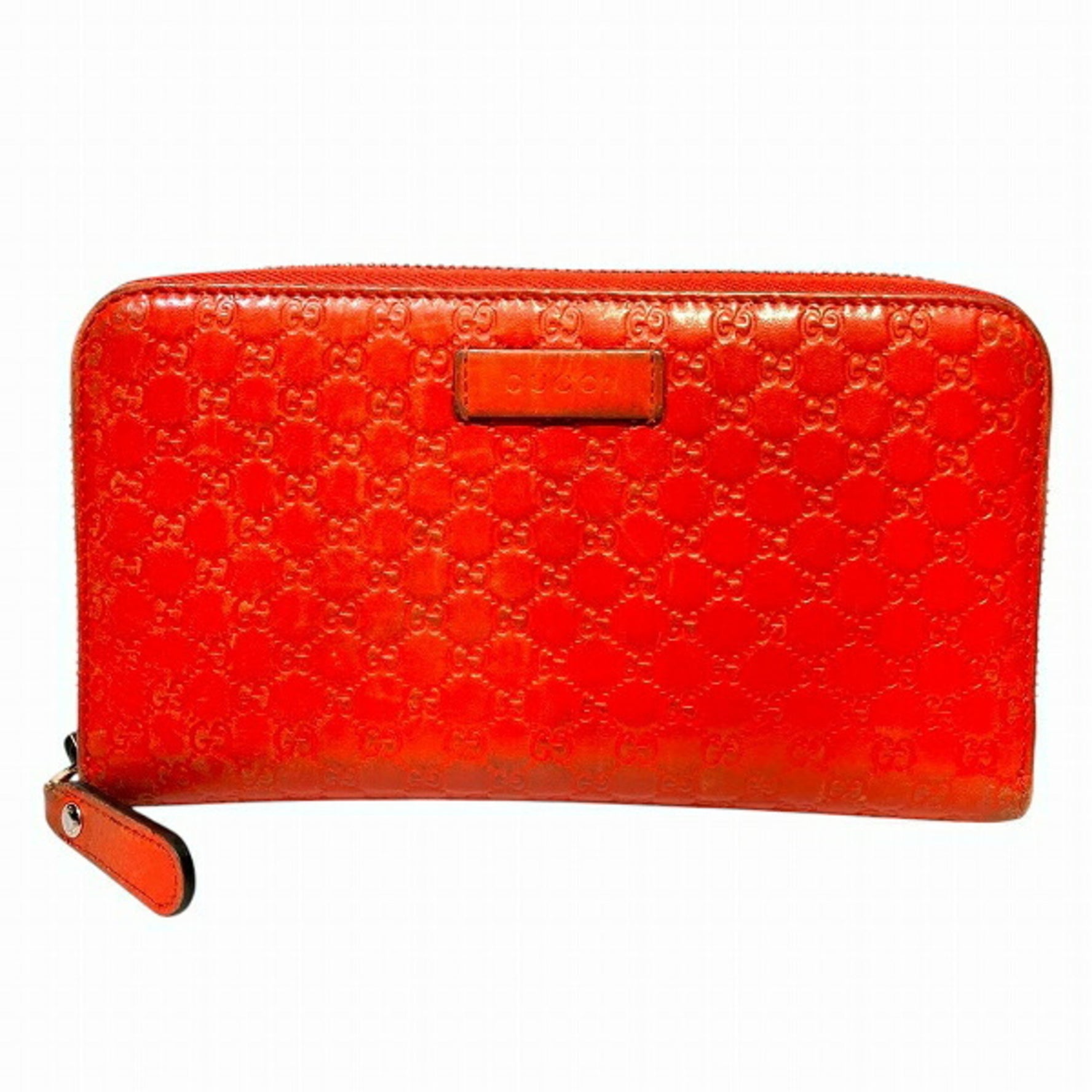 Gucci Micro Guccissima Round Long Wallet