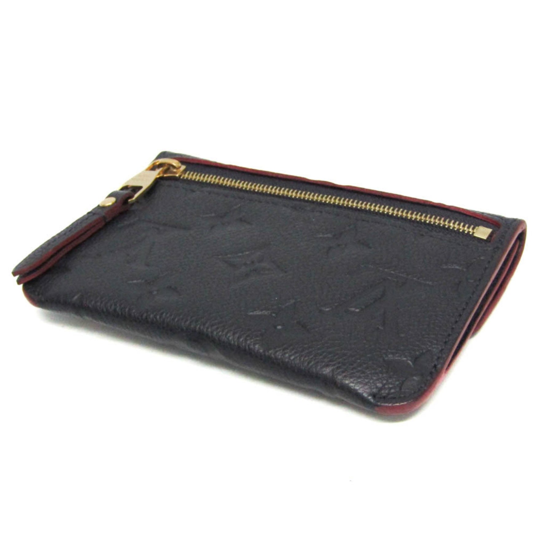 Louis Vuitton Monogram Empreinte Key Pouch Monogram Empreinte Coin Purse/coin Case Marine Rouge