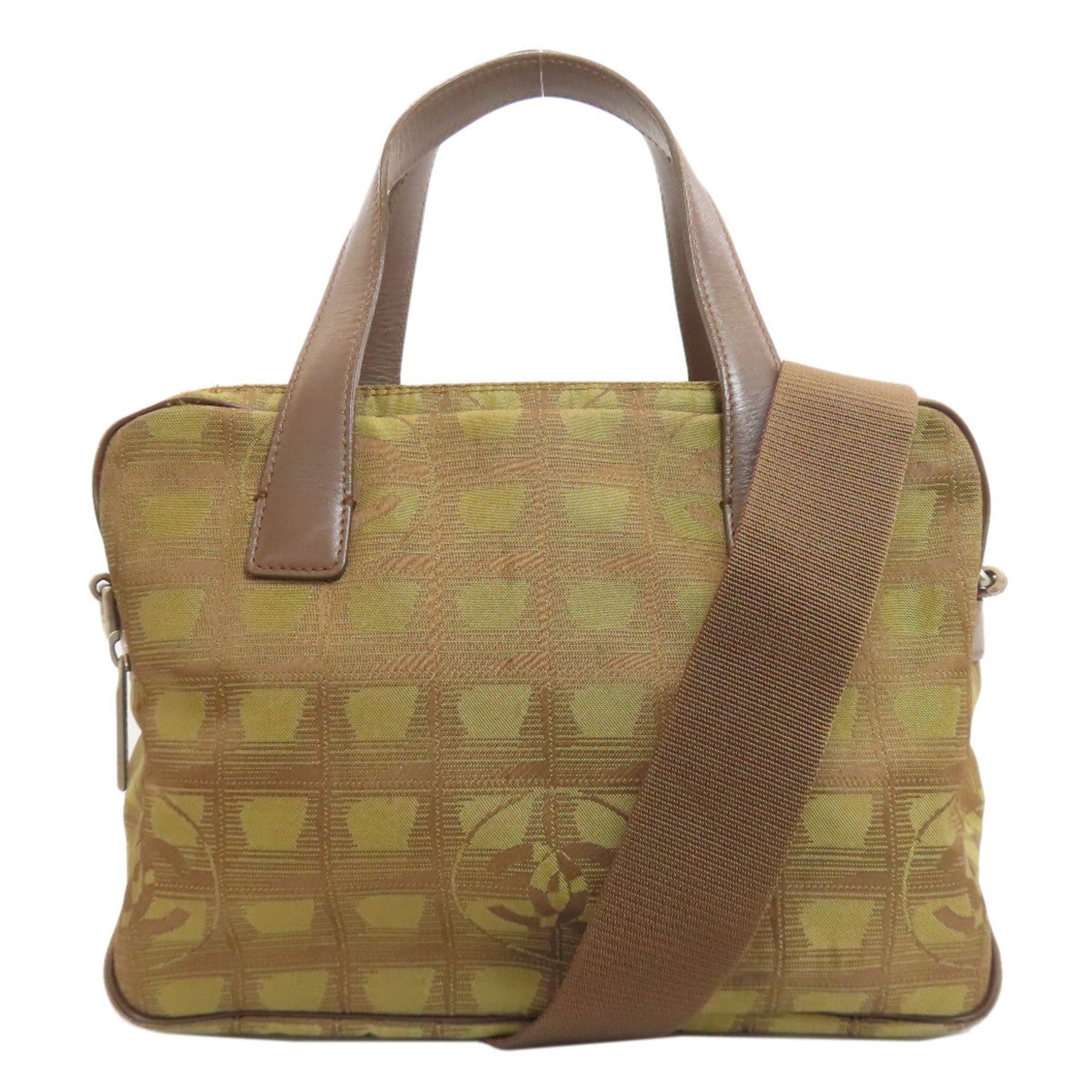 CHANEL New Travel Line Handbag, Nylon Material