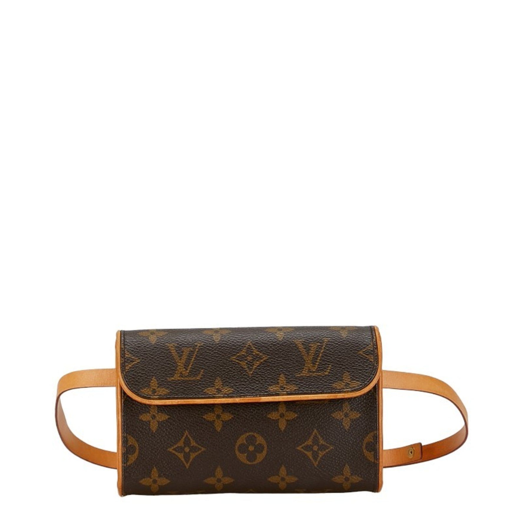 Louis Vuitton Monogram Pochette Florentine Body Bag Waist PVC Leather