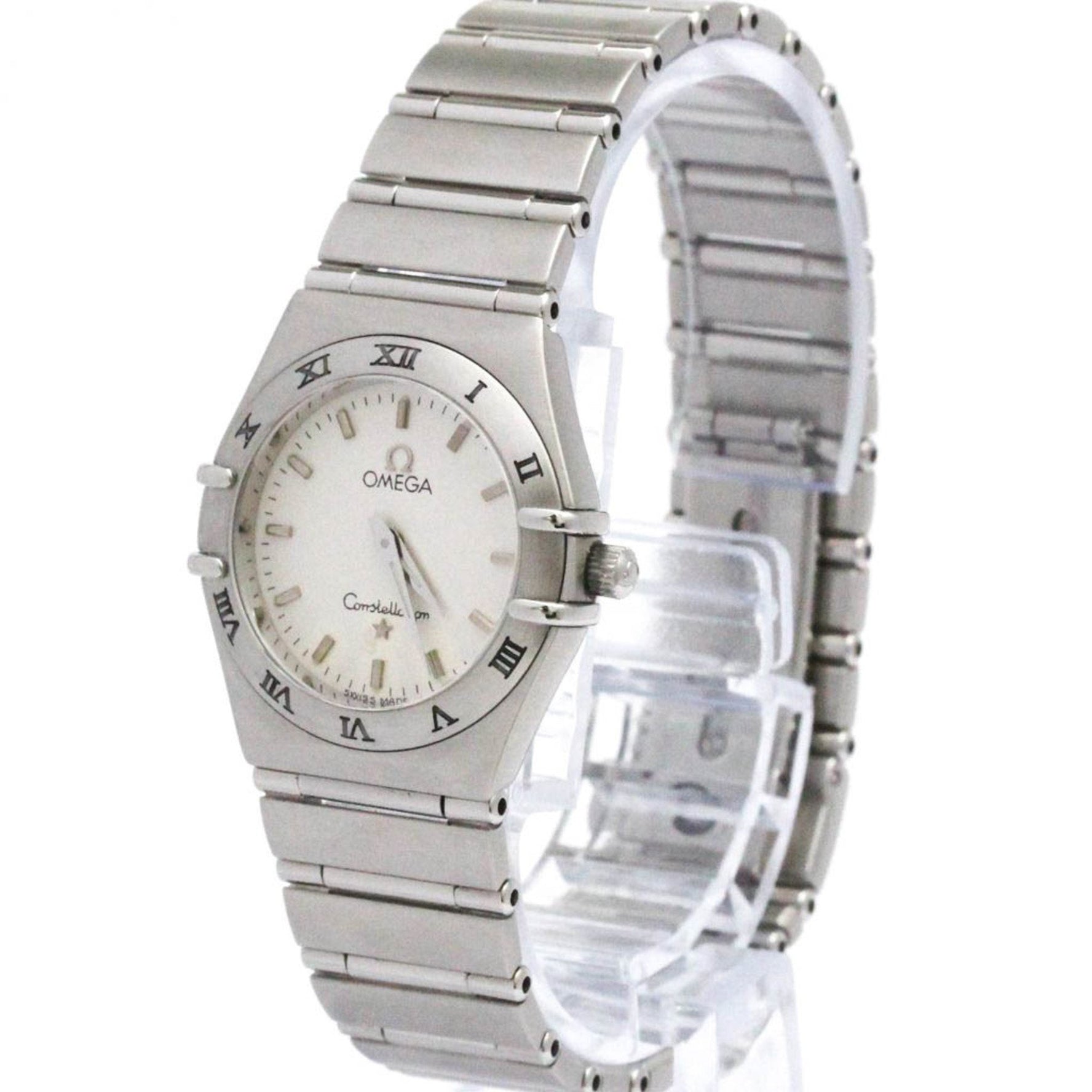 OMEGA Constellation Steel Quartz Ladies Watch 1572.30 Polished