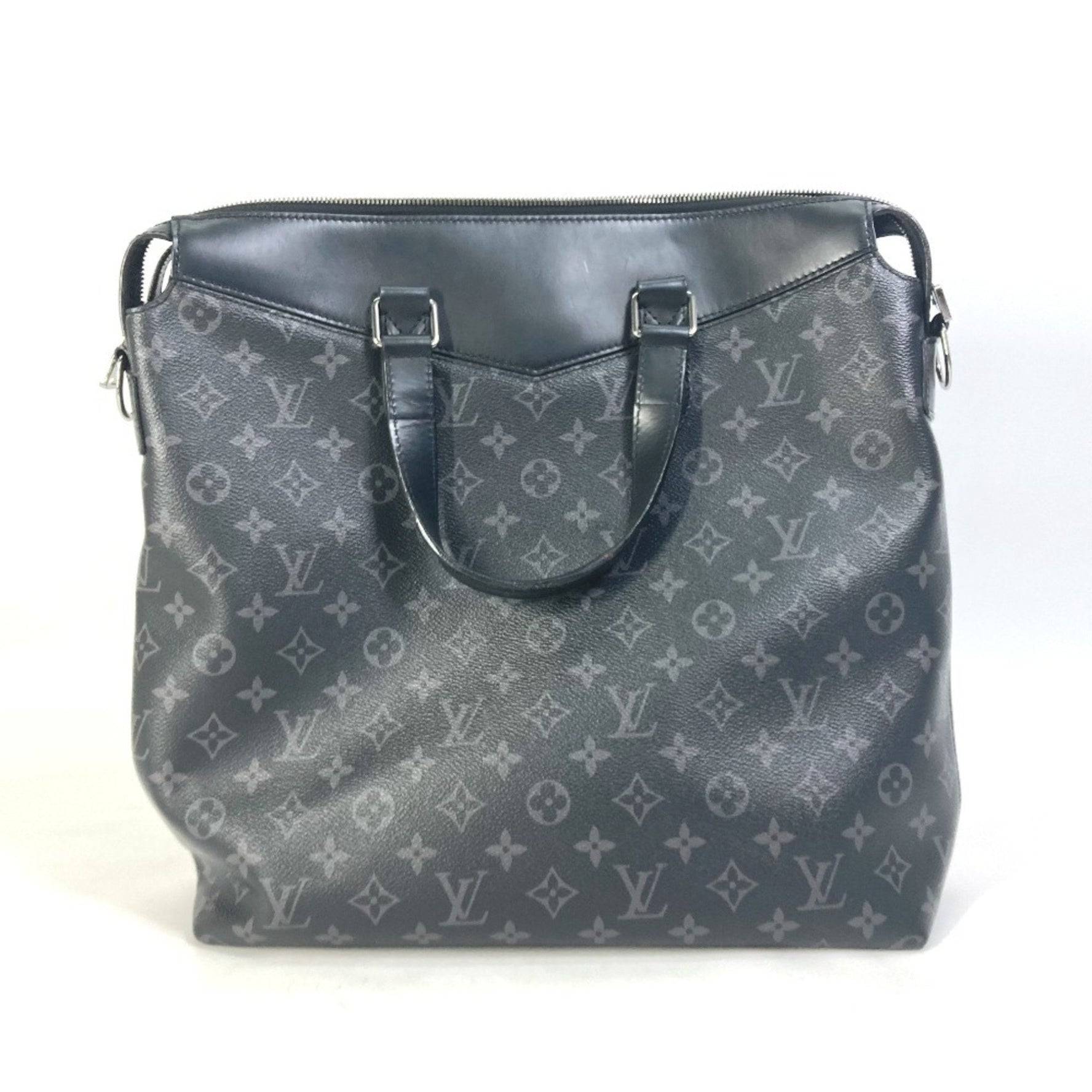Louis Vuitton Monogram Eclipse Explorer Tote Shoulder Bag in Canvas, Men's