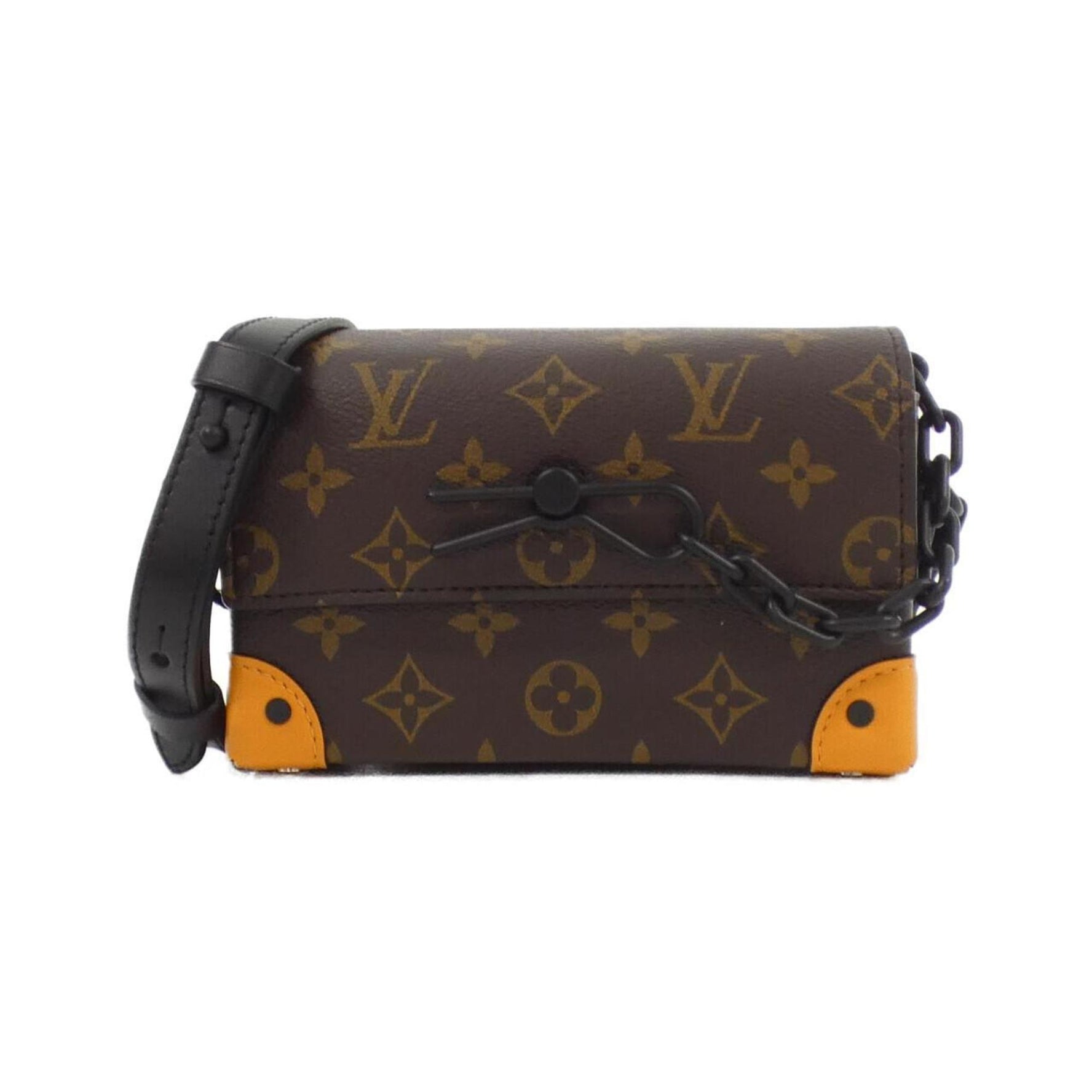 Louis Vuitton Monogram Macassar Steamer Wearable Wallet Shoulder Bag