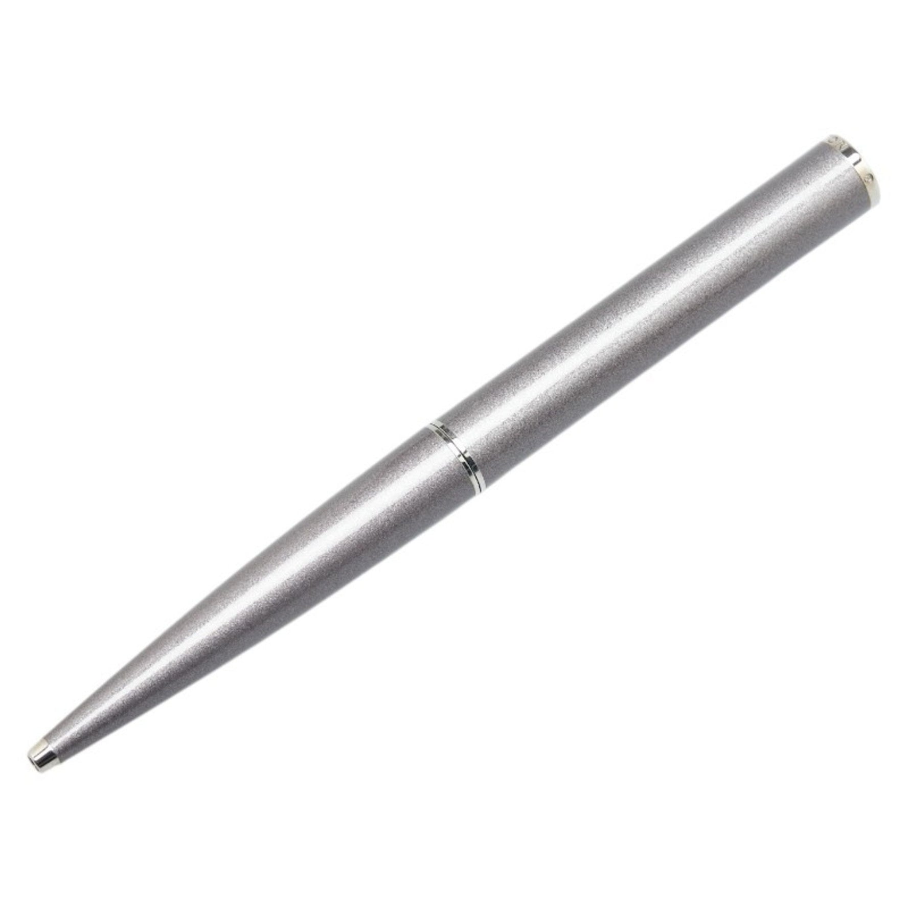 Louis Vuitton Jet Ligne Ballpoint Pen Gray Silver Metal