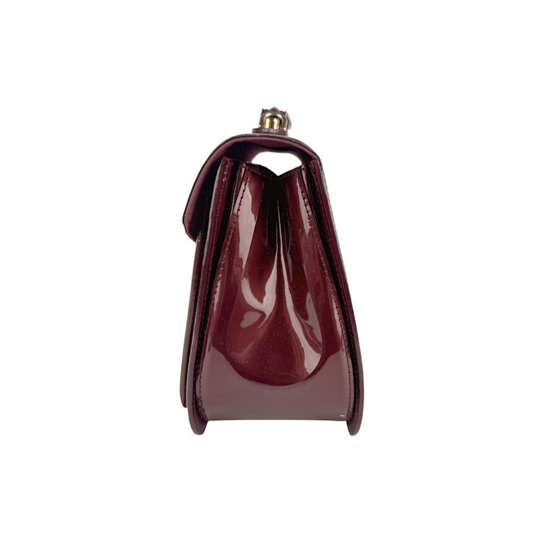 Louis Vuitton Monogram Vernis Mirada Shoulder Bag in Rouge Fauvist