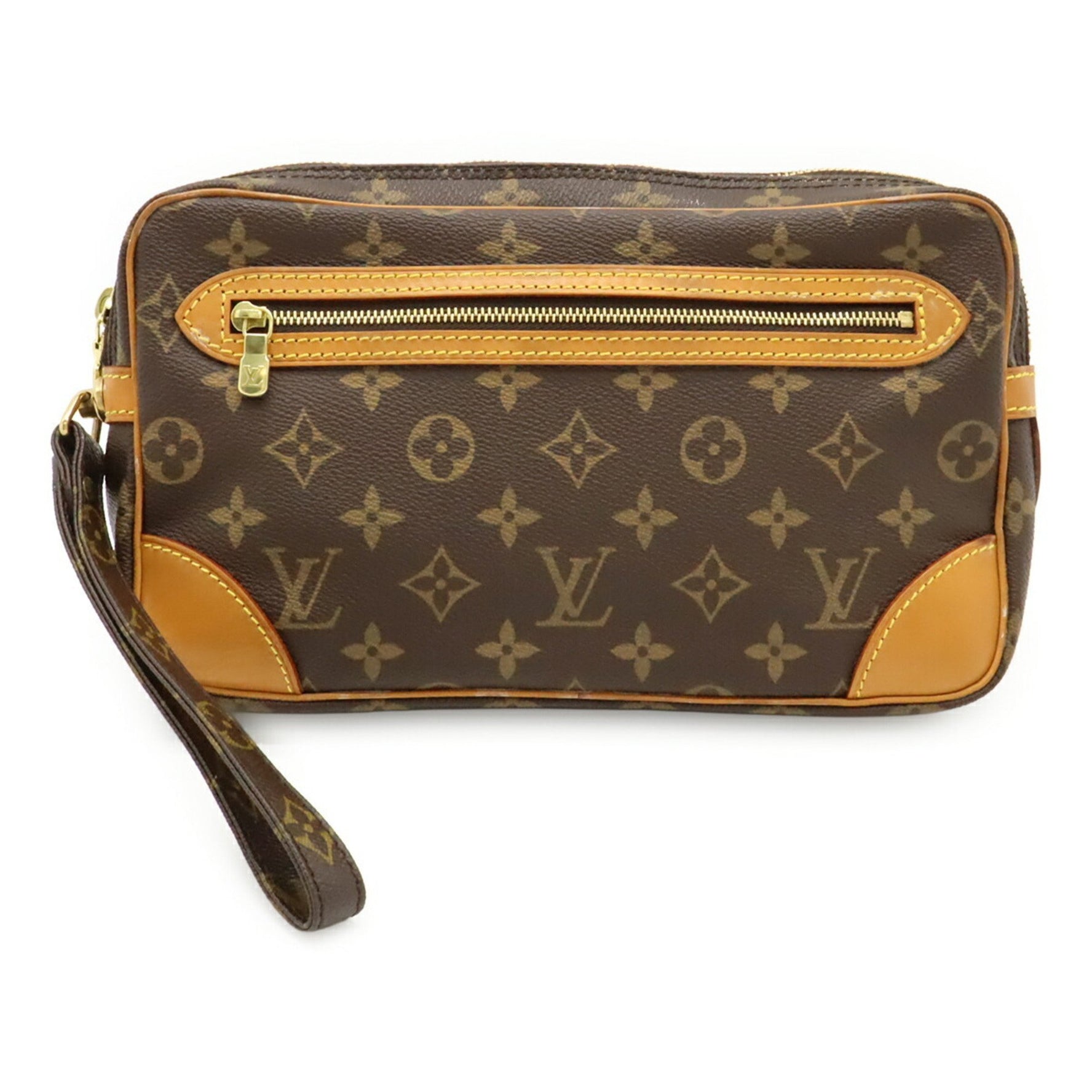 LOUIS VUITTON Monogram Marly Dragonne Second Bag, Handbag, Clutch