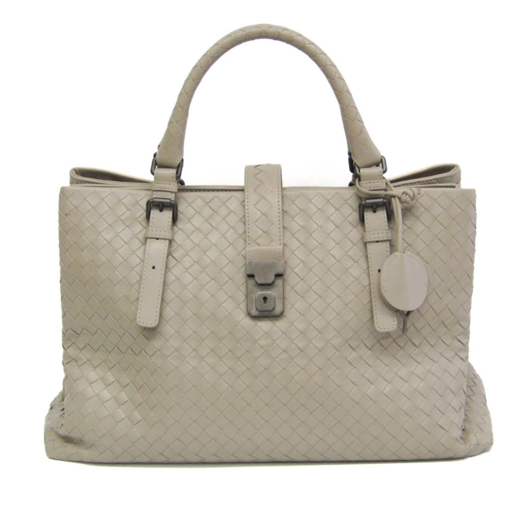 Bottega Veneta Intrecciato Rome Women,Men Leather Handbag,Shoulder Bag