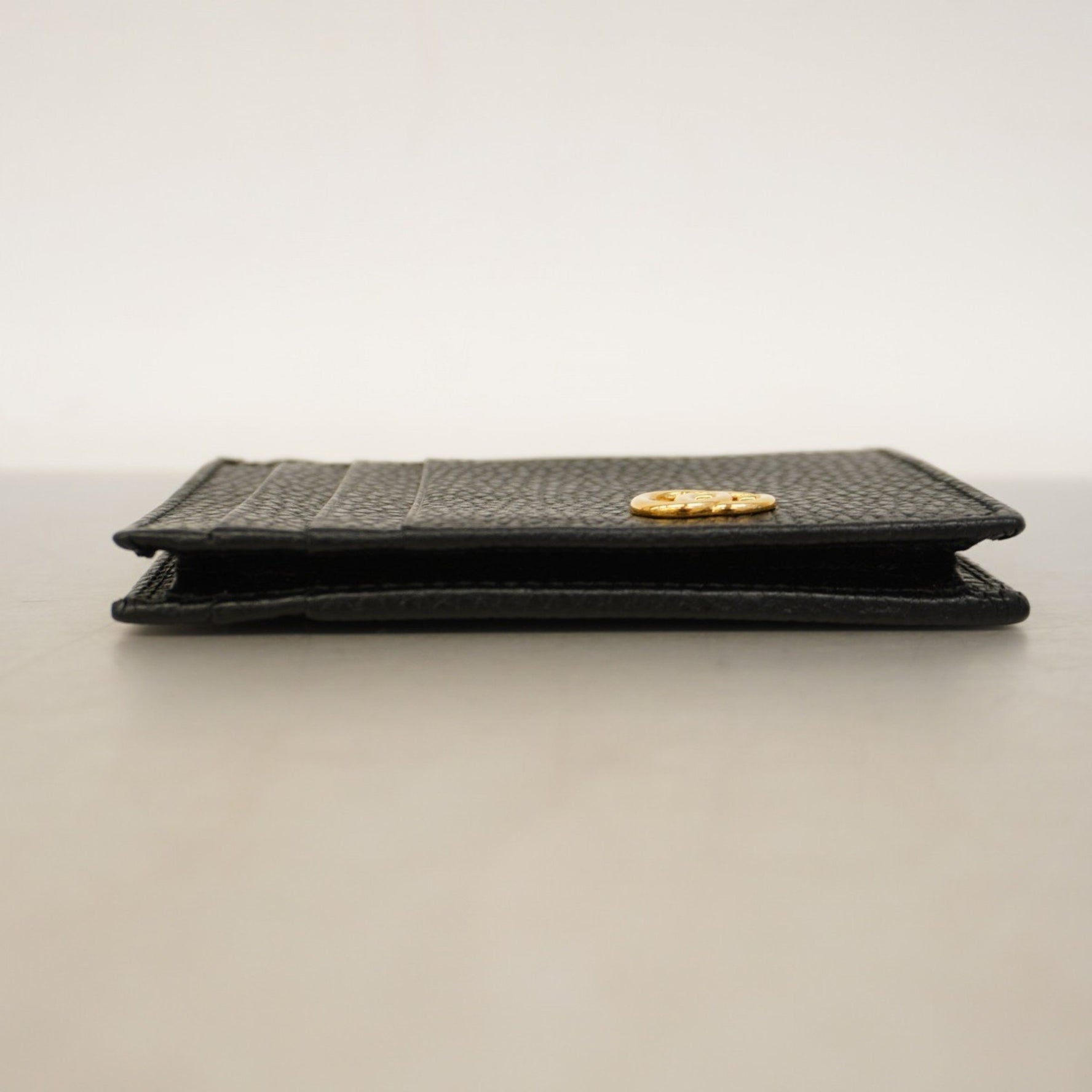 Gucci GG Marmont Wallet/Coin Case Leather Black Men's/Women's