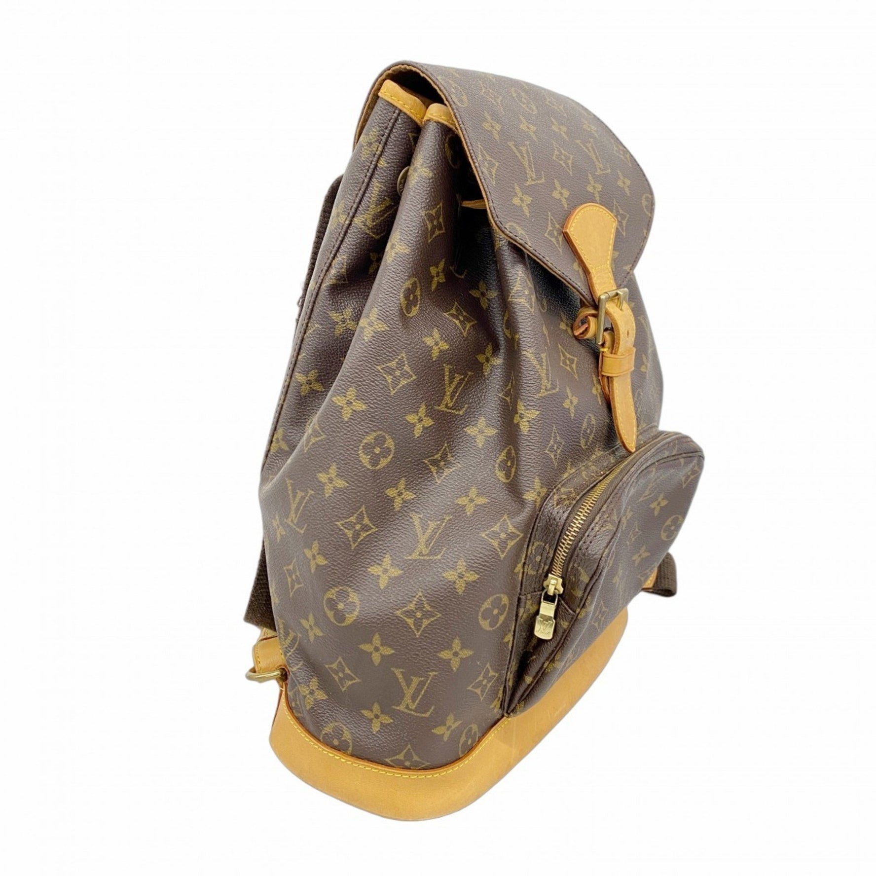 Louis Vuitton Monogram Montsouris GM Backpack M51135 Brown for Men and Women