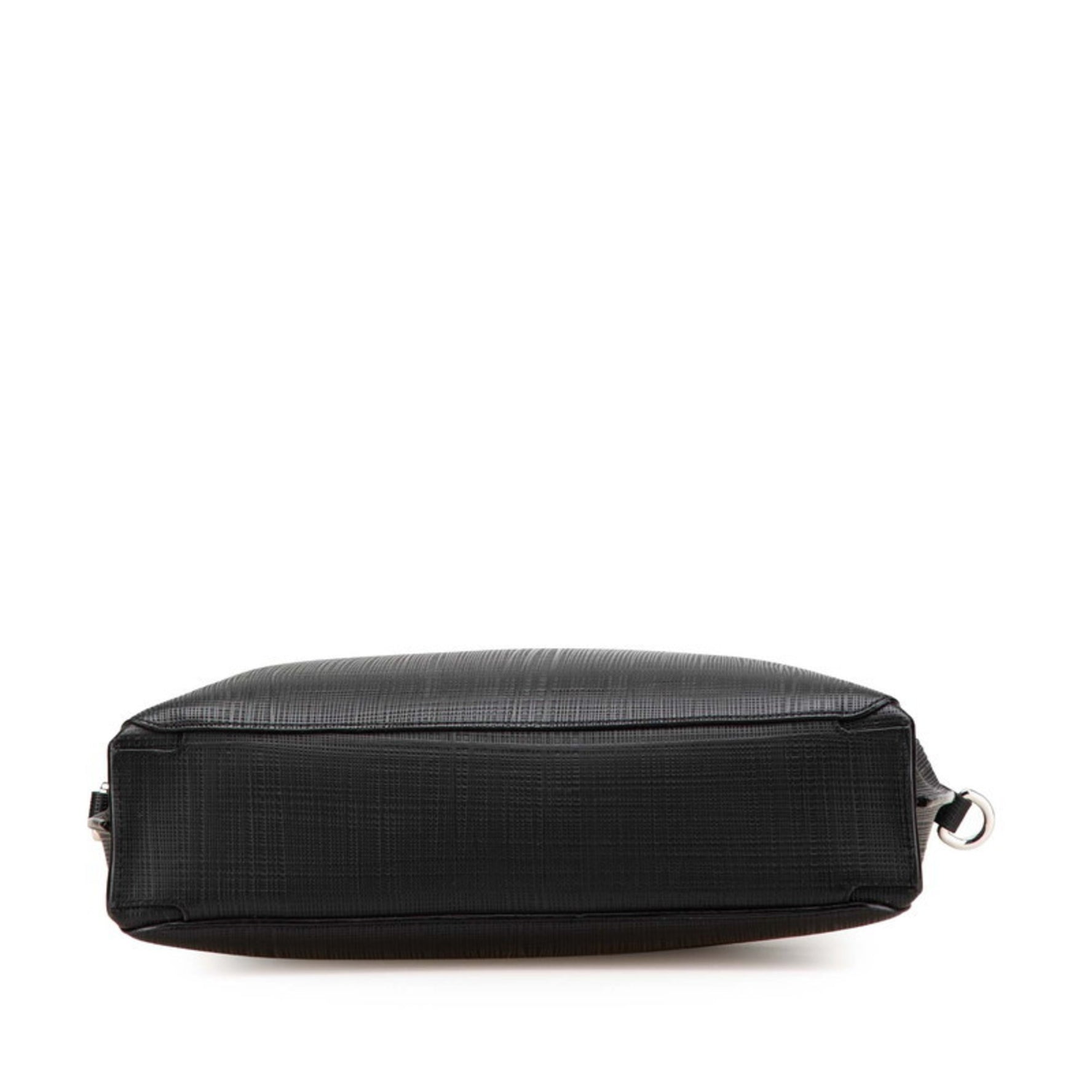 LOEWE Anagram Logo Shoulder Bag in Black Leather for Men
