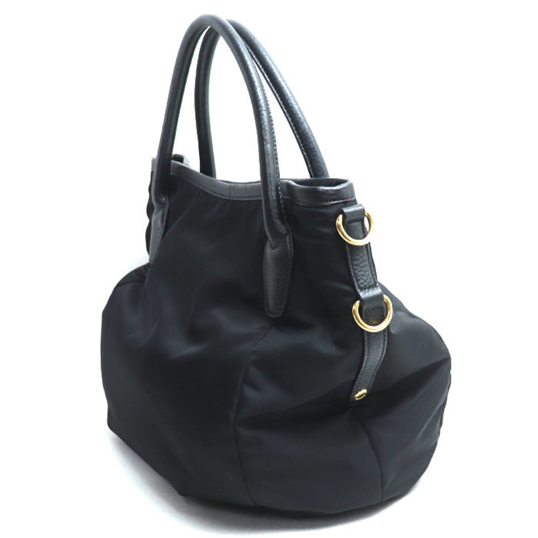 PRADA Tessuto Vitello Dino Handbag in Black, BR4420