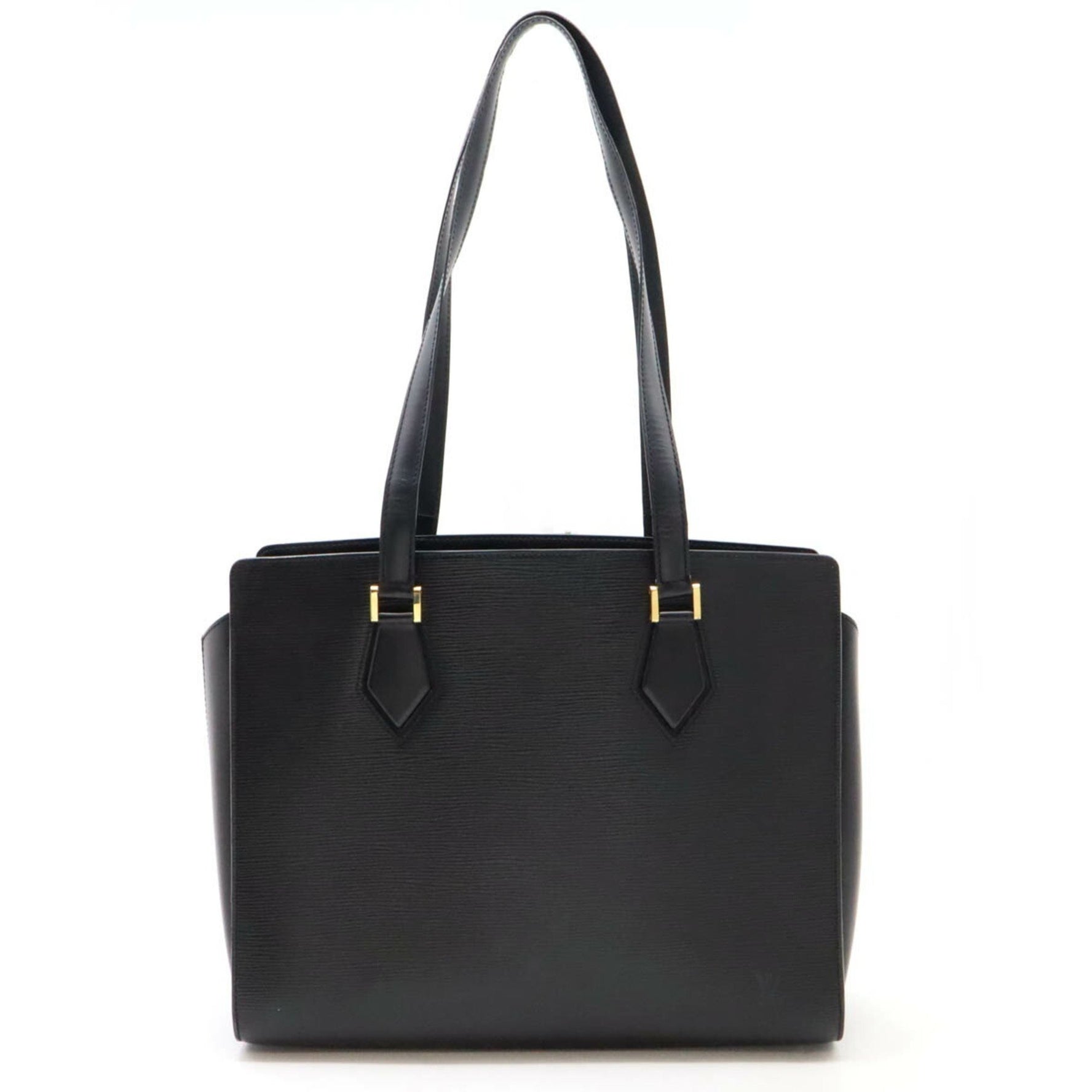 LOUIS VUITTON Epi Duplex Tote Bag Shoulder Noir Black M52422