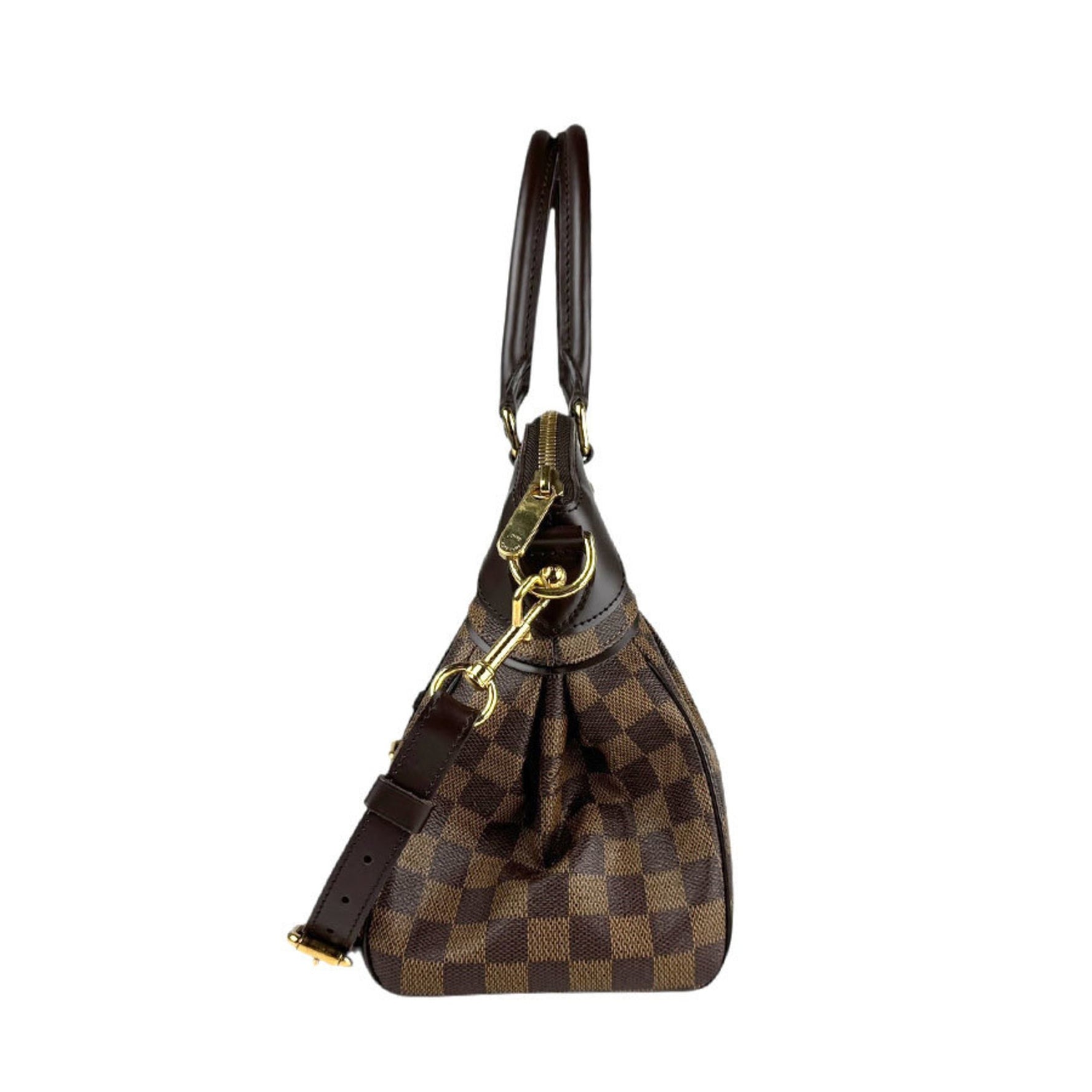 Louis Vuitton Handbag Shoulder Bag Damier Trevi PM Canvas Gold